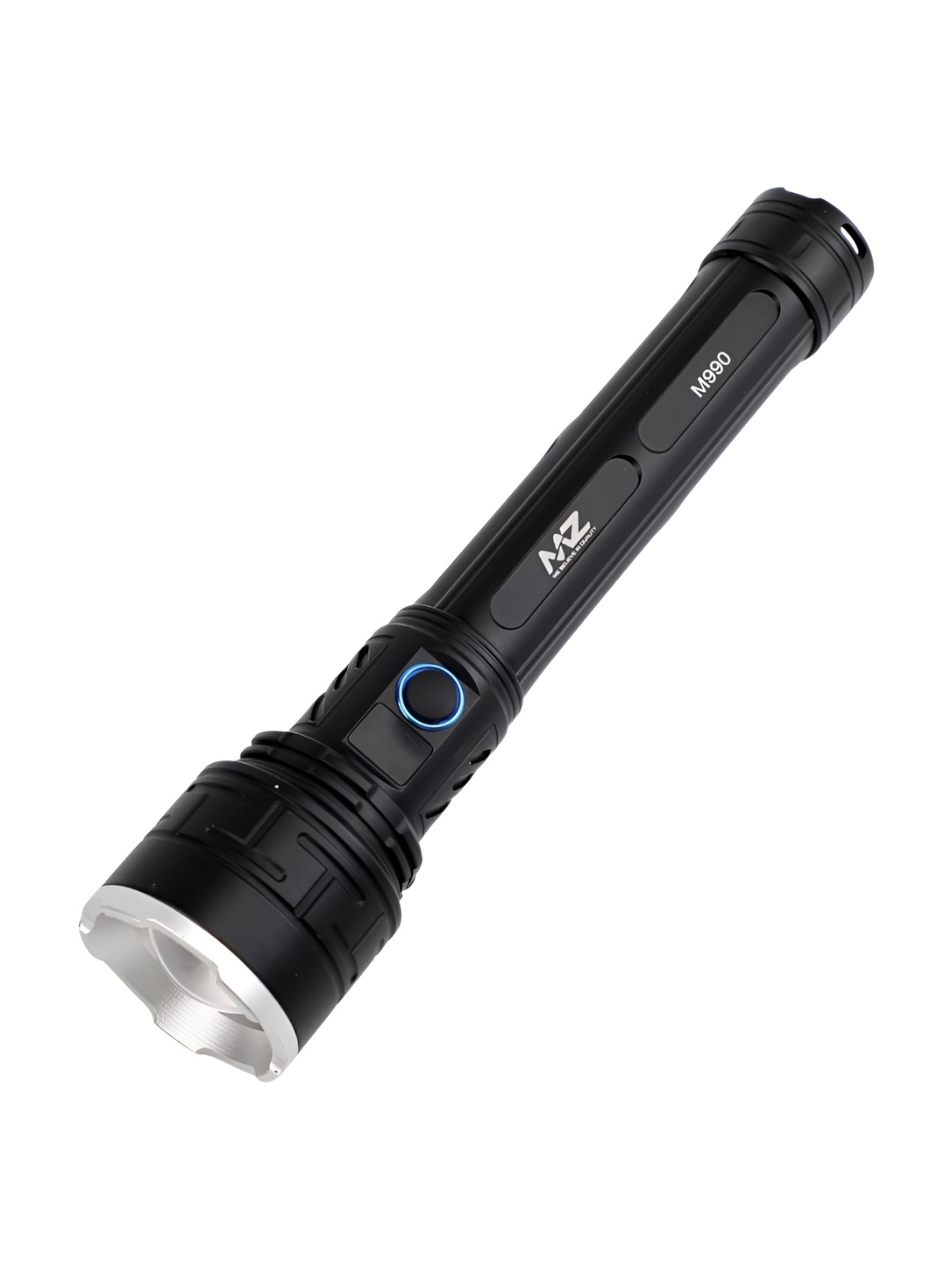 

MZ M990 Black Metal Rechargeable Led Flashlight