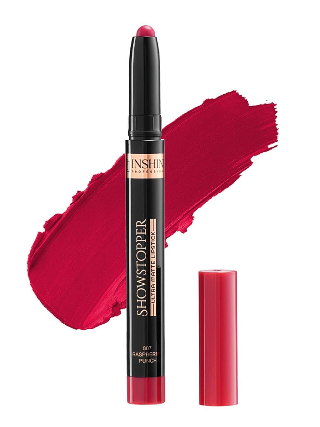 

Inshine Showstopper Ultra Matte Long Lasting Matte Lipstick - 3.5 g Ravishing Rouge 817, Red