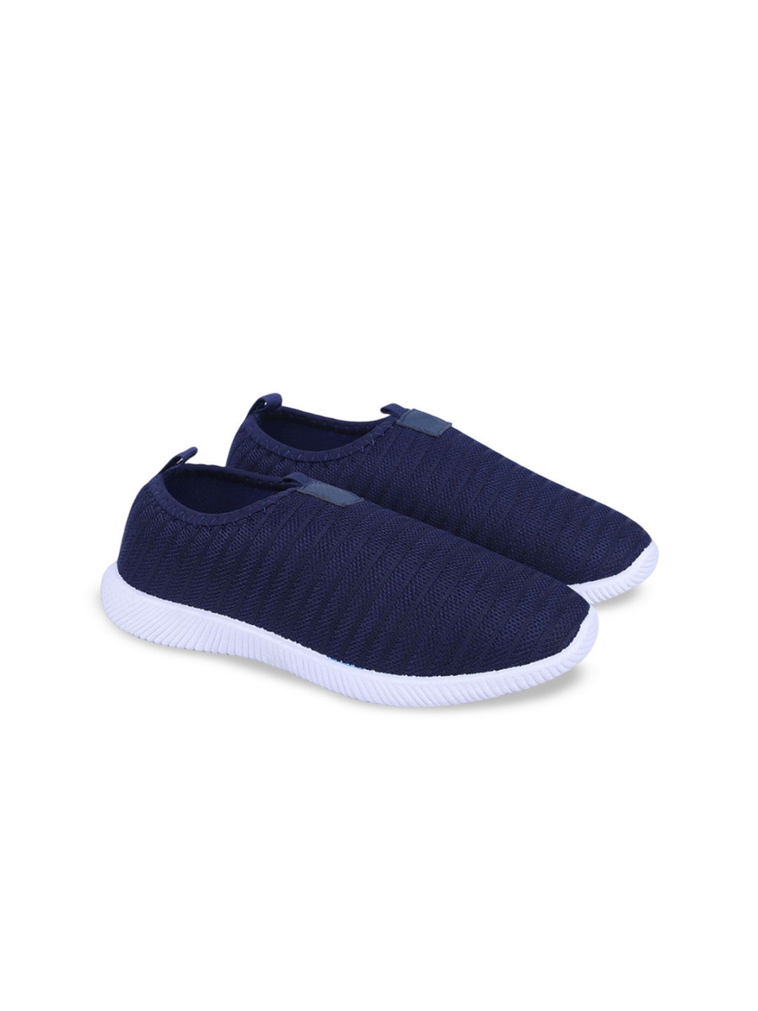 

FABBMATE Girls Woven Design Sneakers, Blue