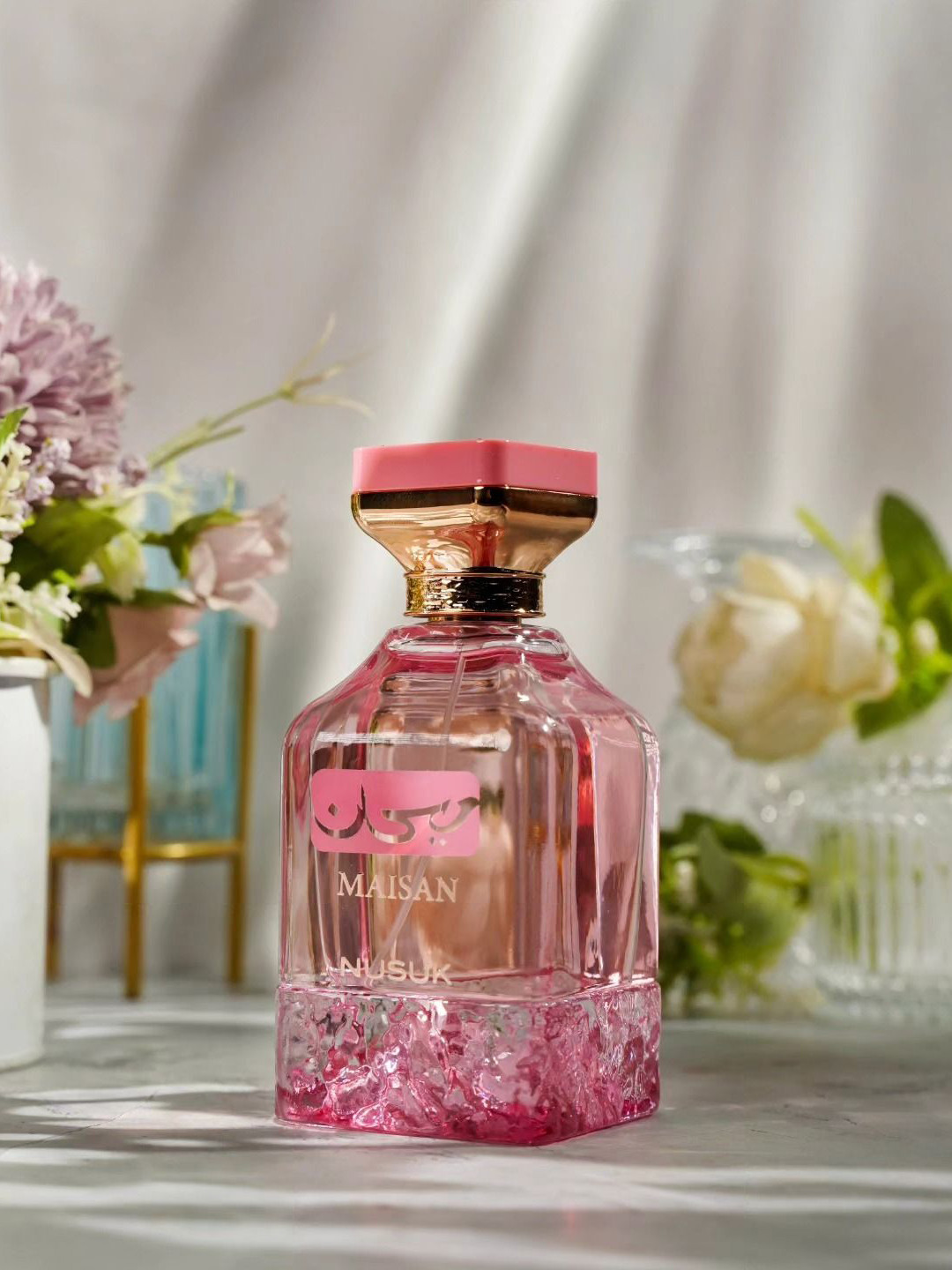 

NUSUK Unisex Maisan Long Lasting Extrait de Parfum - 100 ml, Transparent