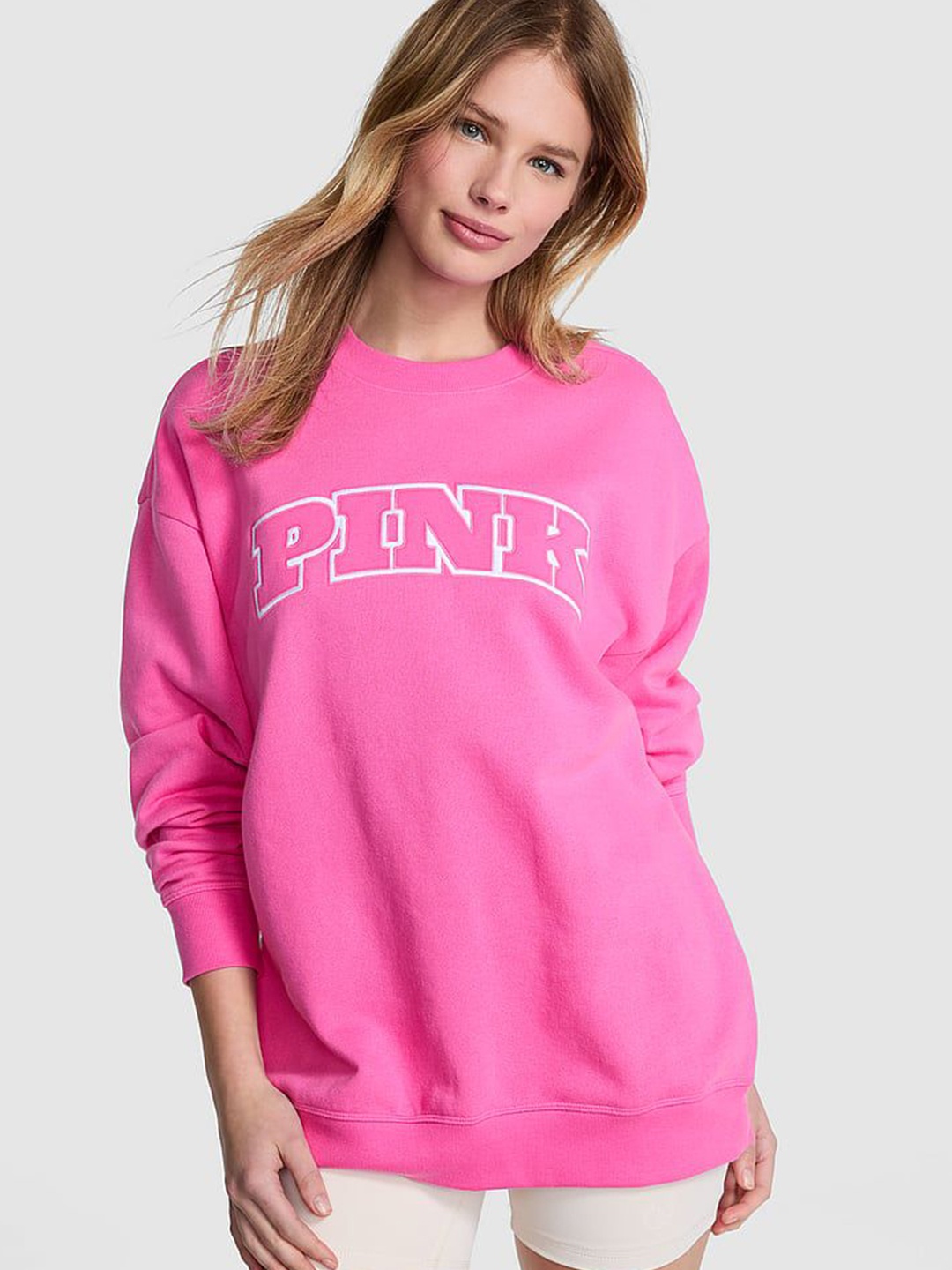 

Victoria's Secret Women Printed Sweatshirt, Pink
