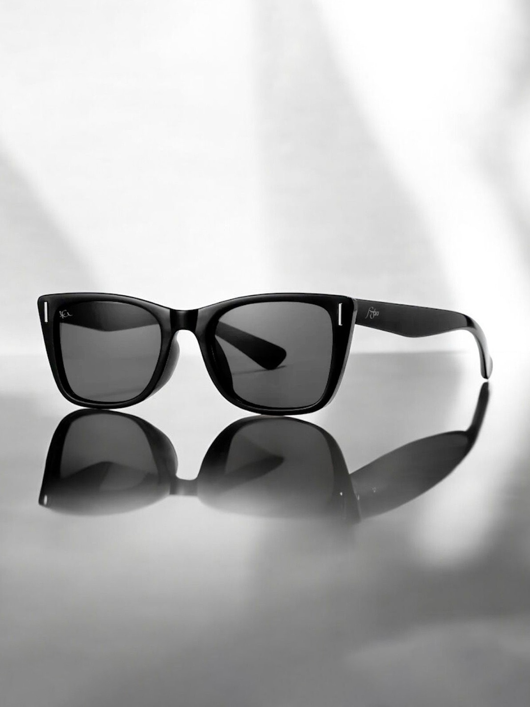 

FUNGLASSES Unisex Cateye Sunglasses with UV Protected Lens 21006 DISK CATEYE NEW BLACK