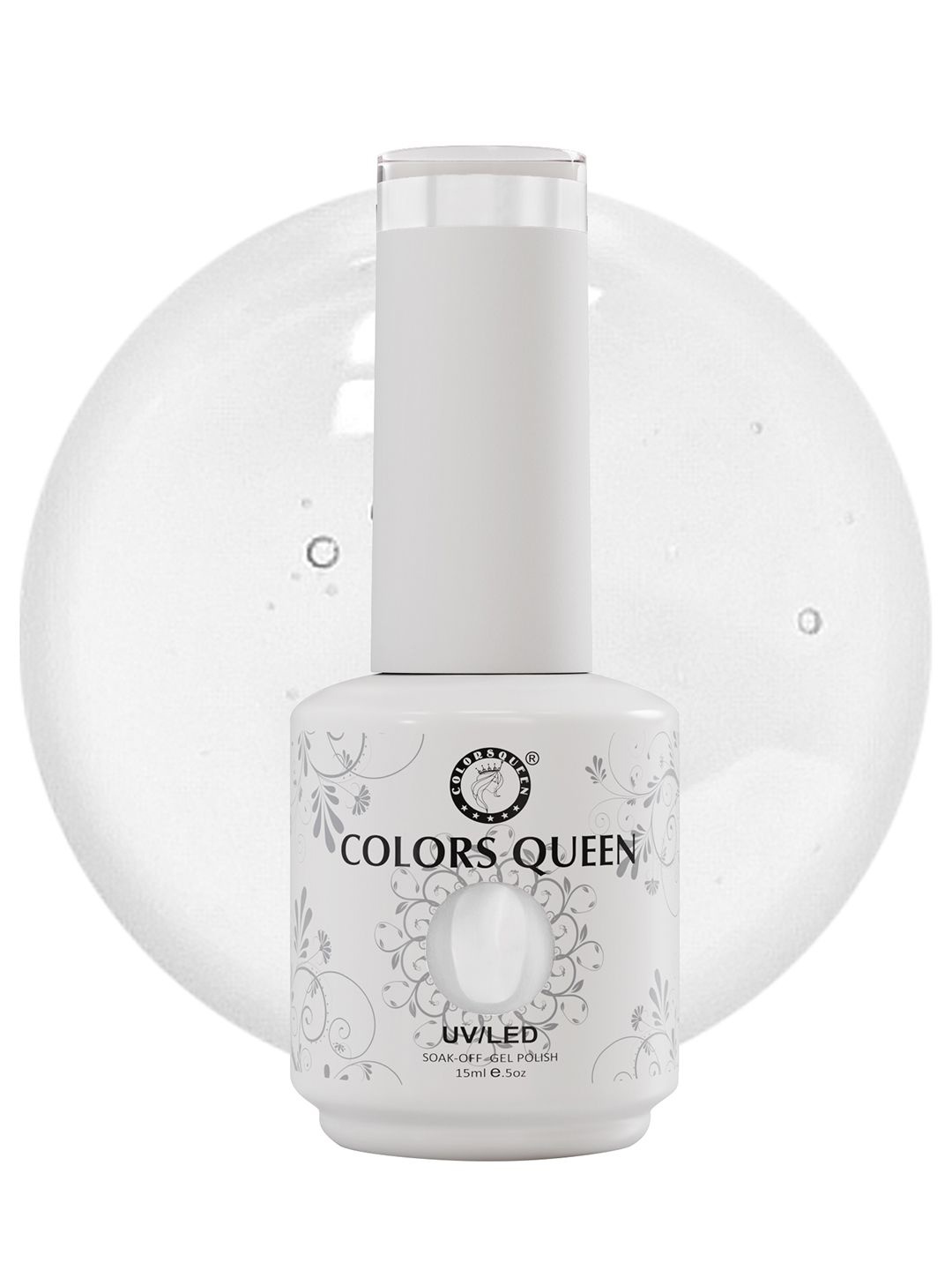 

Colors Queen UV/LED Soak Off Gel Polish- 15 ml- Shade- 242, Transparent