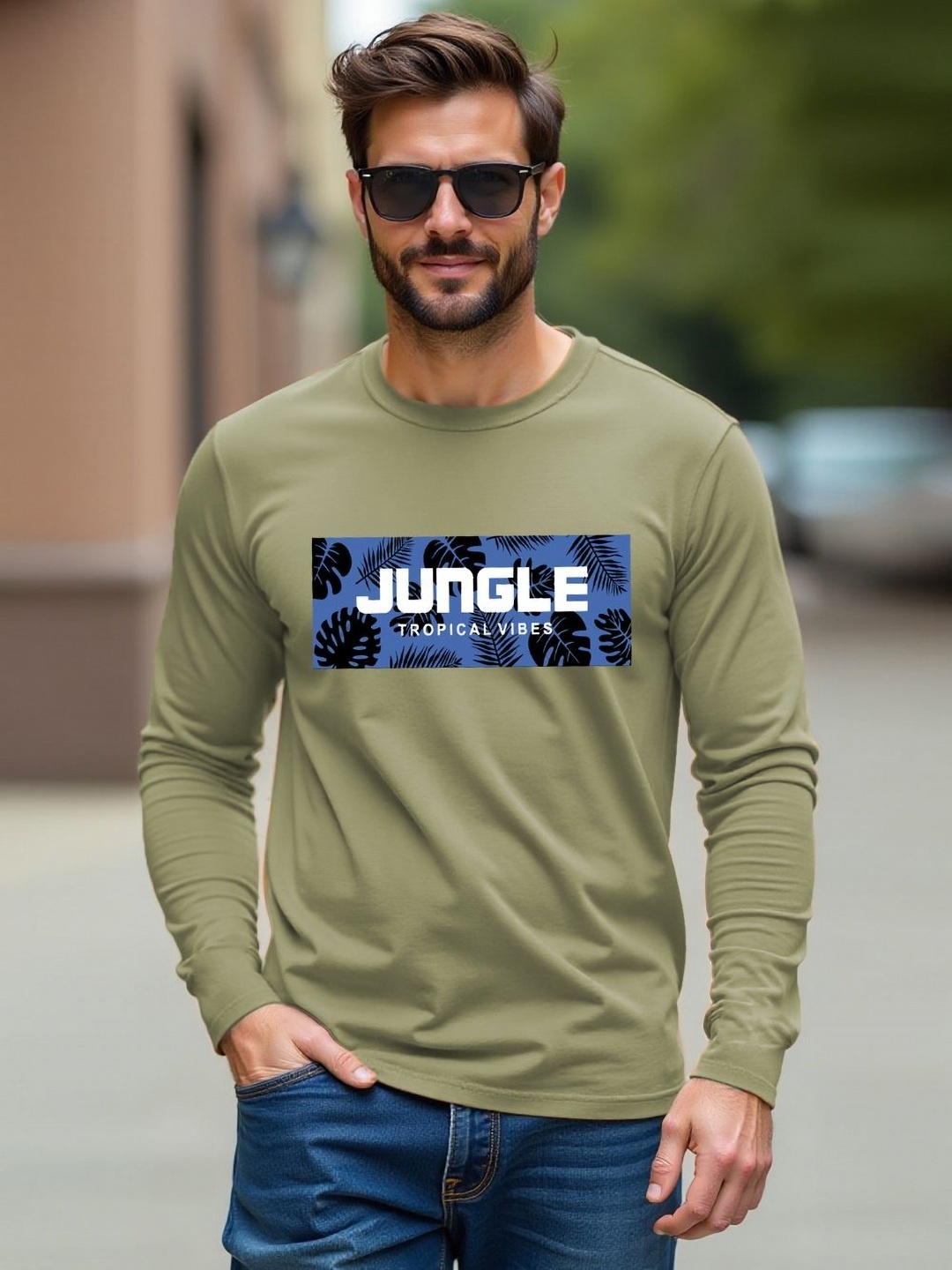 

Moda Rapido Men Typography Printed Cotton T-shirt, Teal