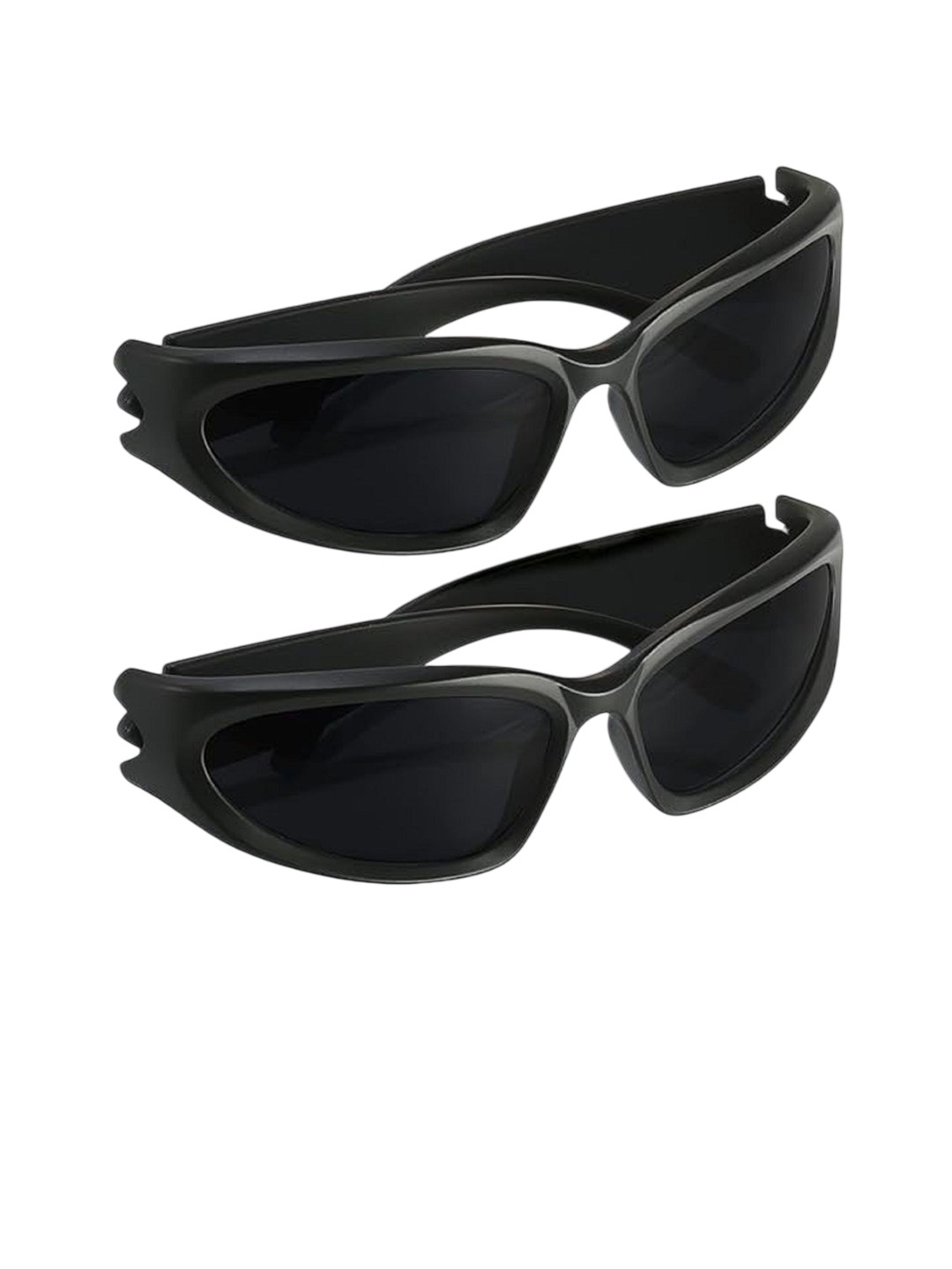 

FUNGLASSES Unisex Sunglasses with UV Protected Lens SOLJAR BLACK & BLACK COMBO