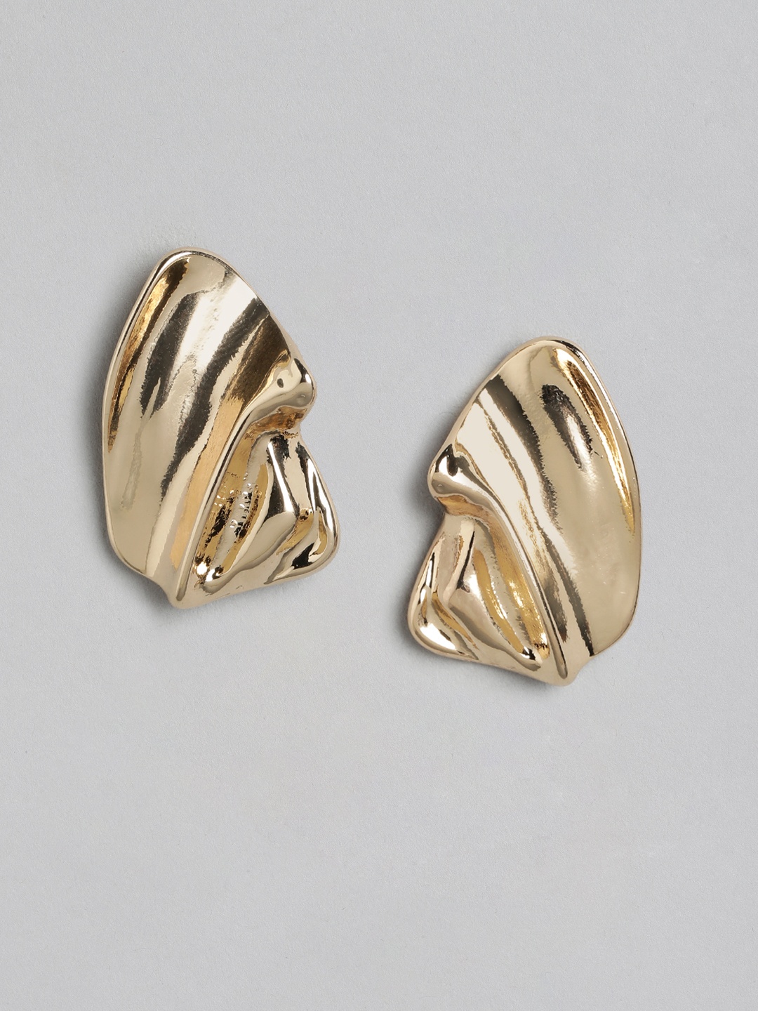 

Forever New Gold-Plated Contemporary Stud Earrings
