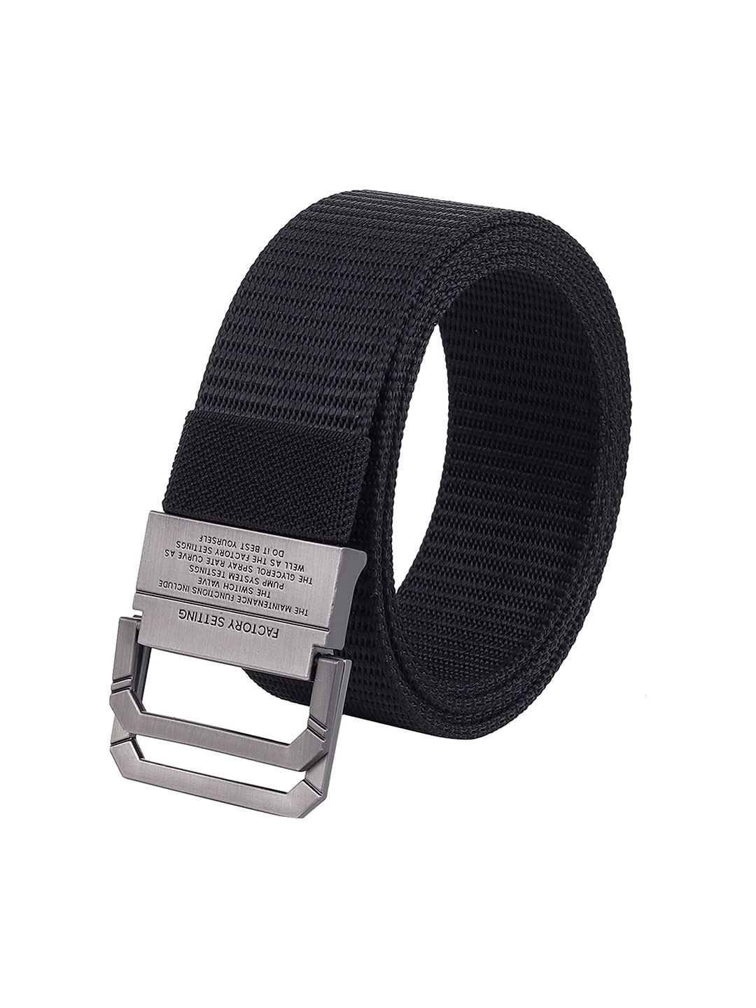 

USL Men Textured Belt, Black