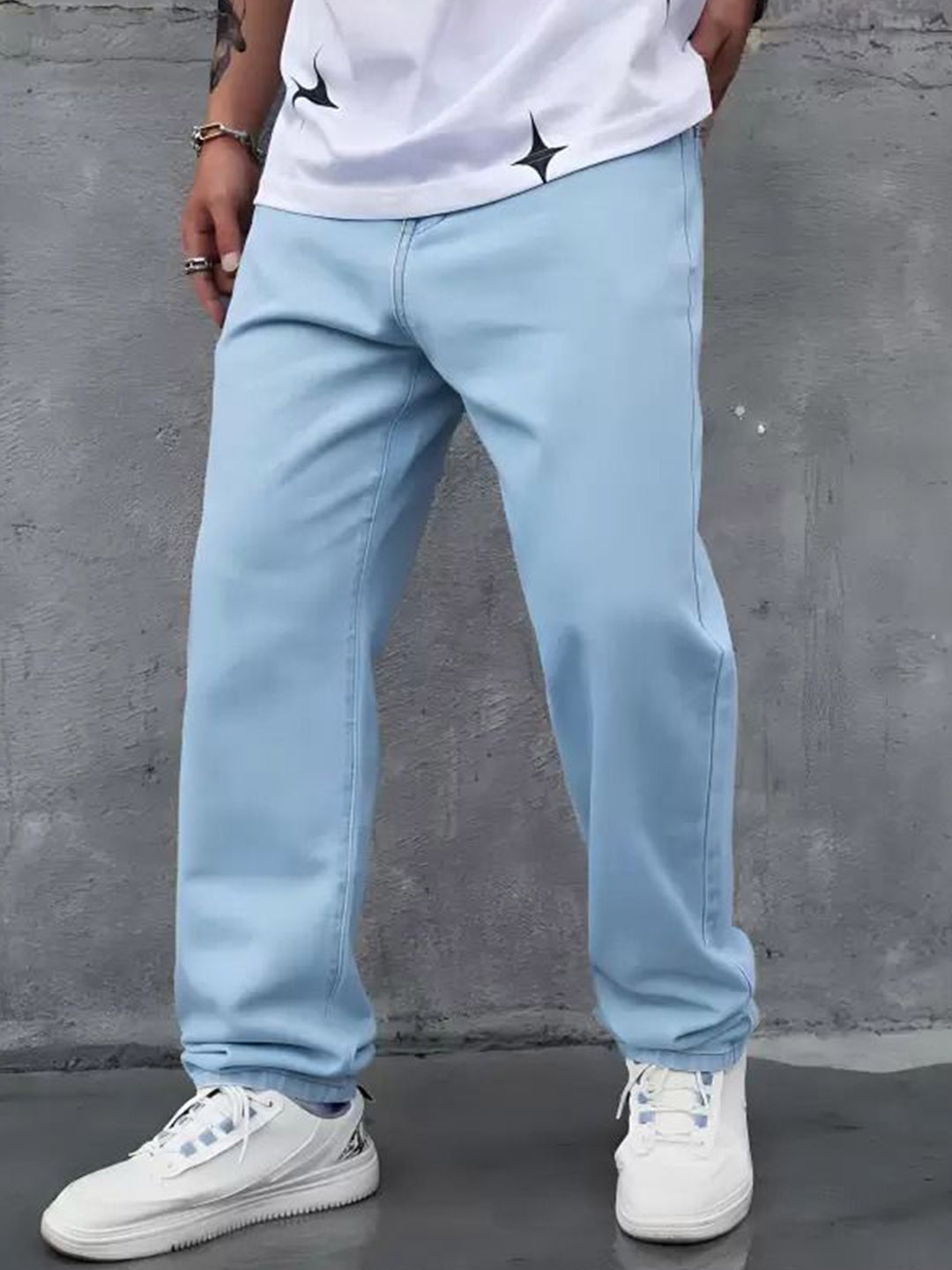 

LINARIA Men Classic Relaxed Fit Jeans, Blue