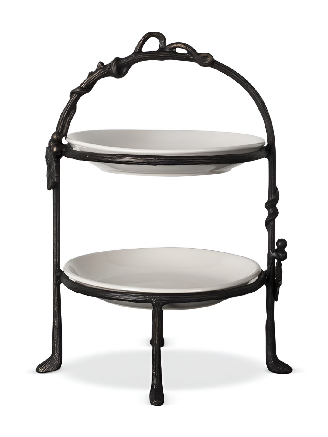 

IAAH Black & White Metal Cake Stand