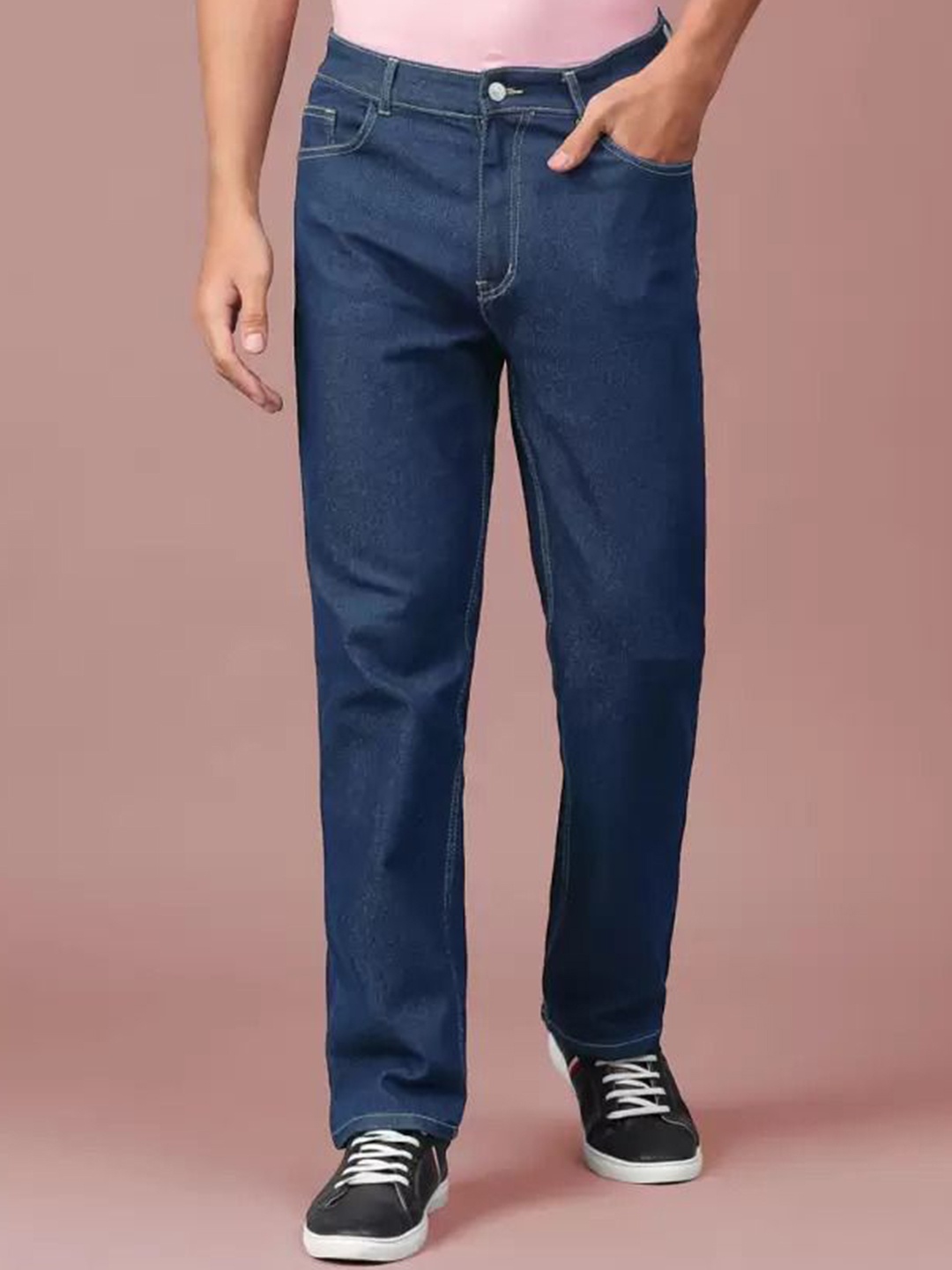 

LINARIA Men Classic Regular Fit Jeans, Blue
