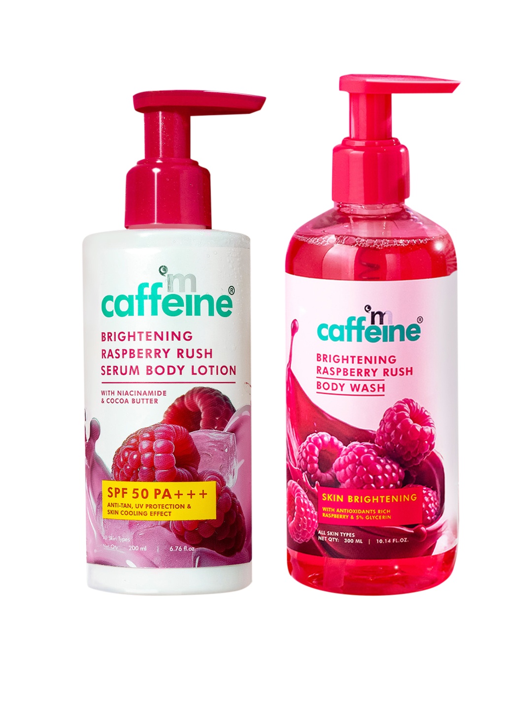 

MCaffeine Raspberry Rush Combo Kit, White
