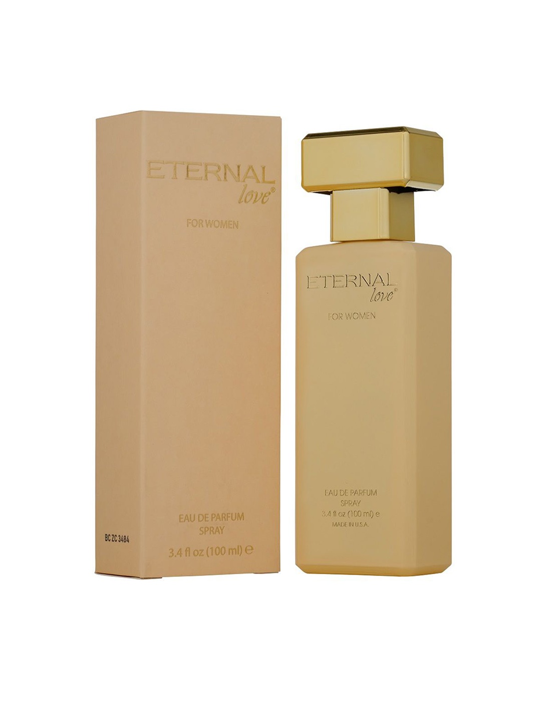 

ETERNAL Love Long Lasting Alcohol-Free Eau De Parfum - 100 ml, Brown