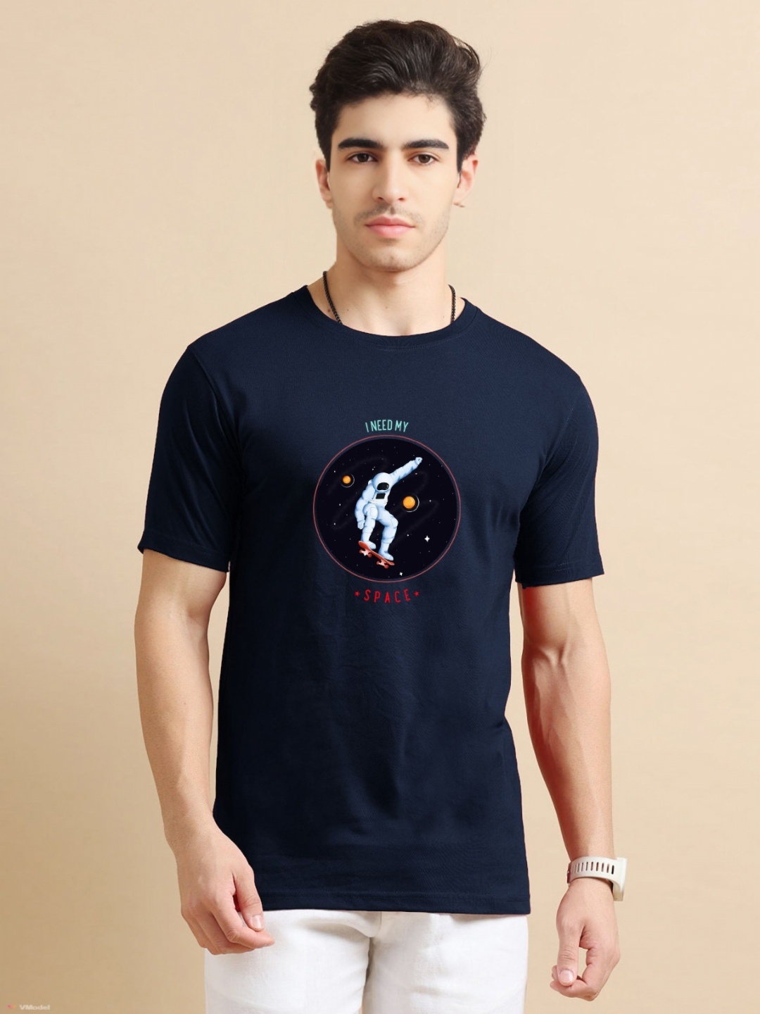 

Enciger Men Printed T-shirt, Navy blue