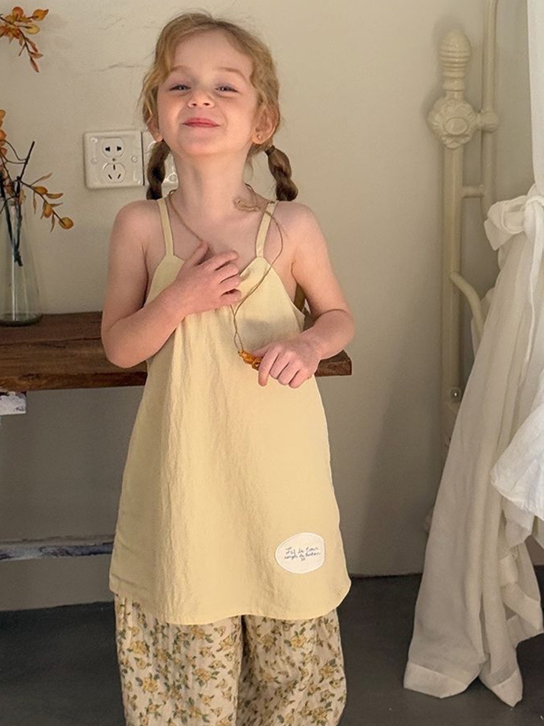 

LULU & SKY Girls A-Line Dress, Yellow
