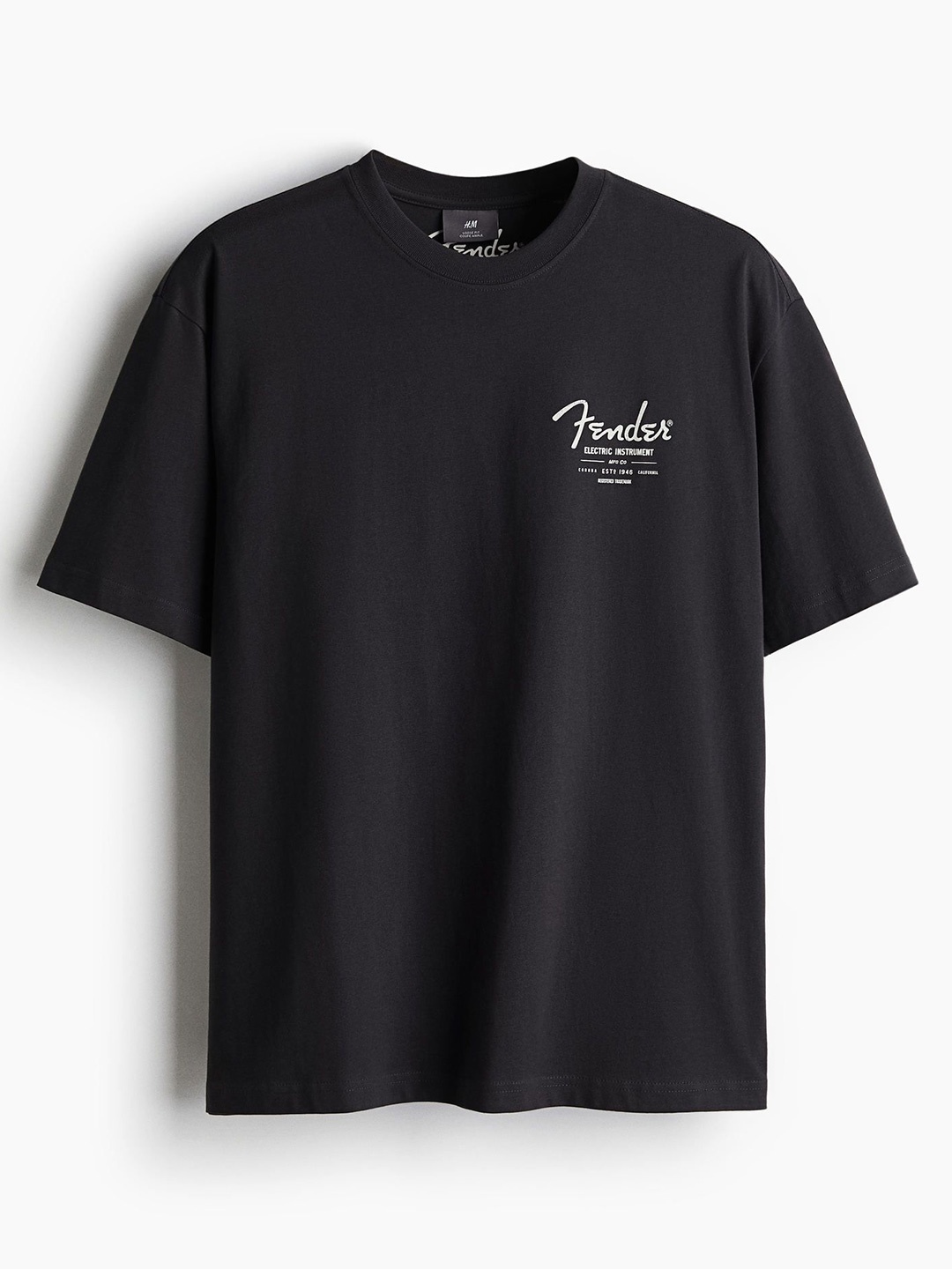 

H&M Relaxed Fit T-Shirt, Black