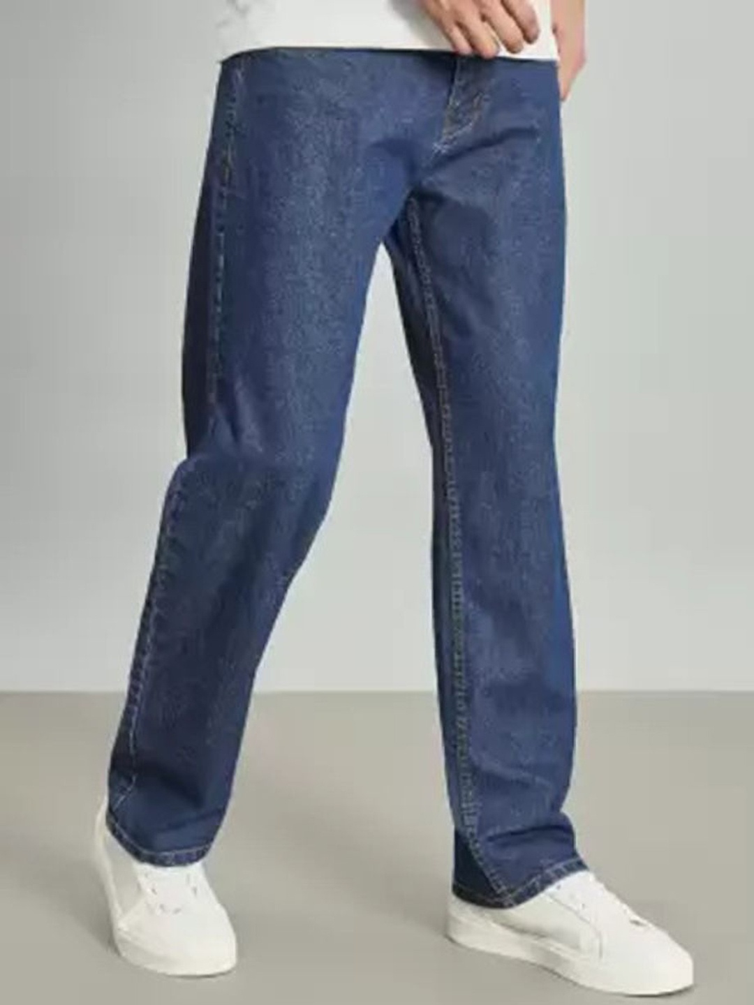 

LINARIA Men Classic Jogger Mid-Rise Jeans, Blue