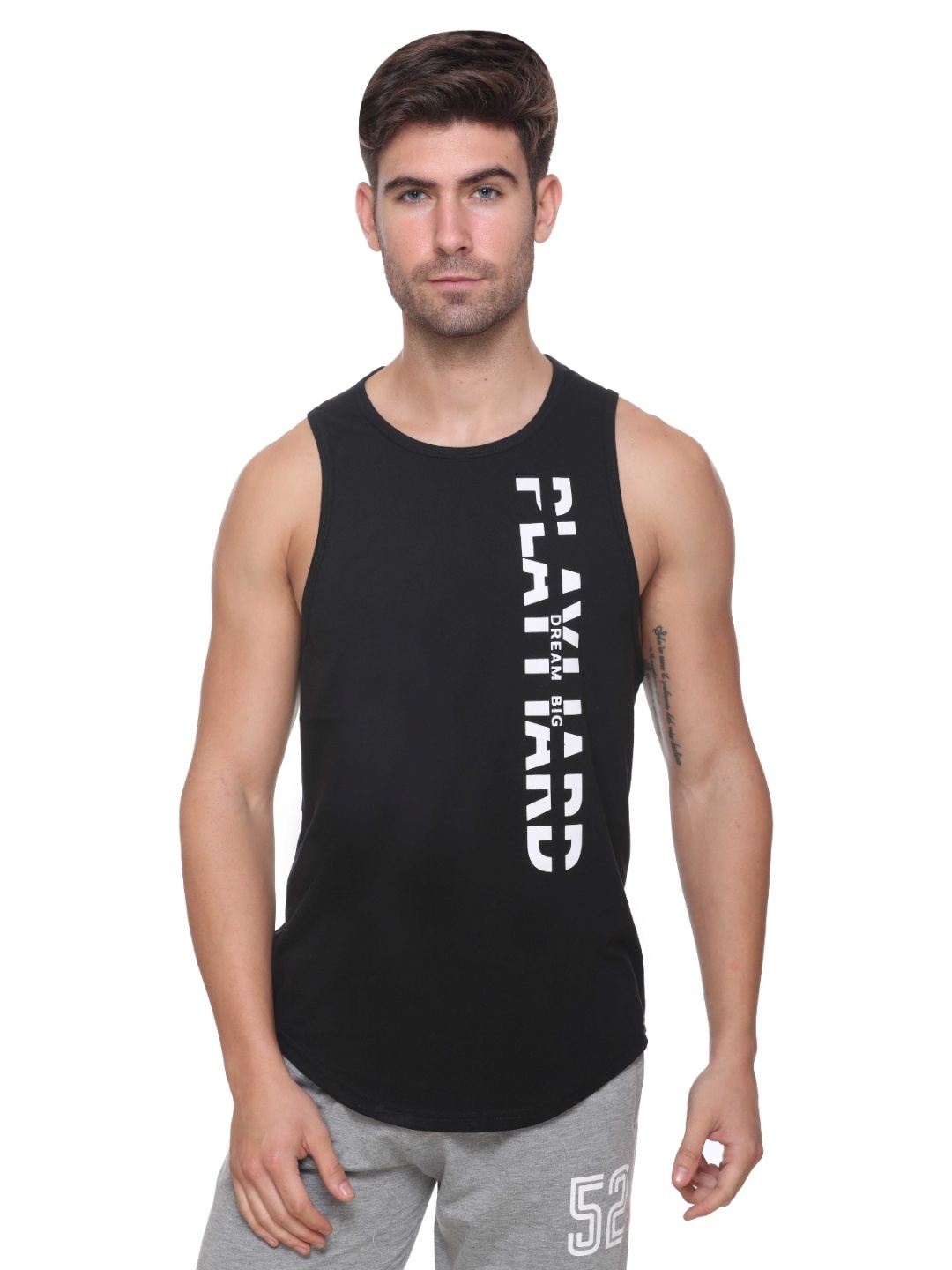 

Colors and Blends Men Printed T-shirt, Black