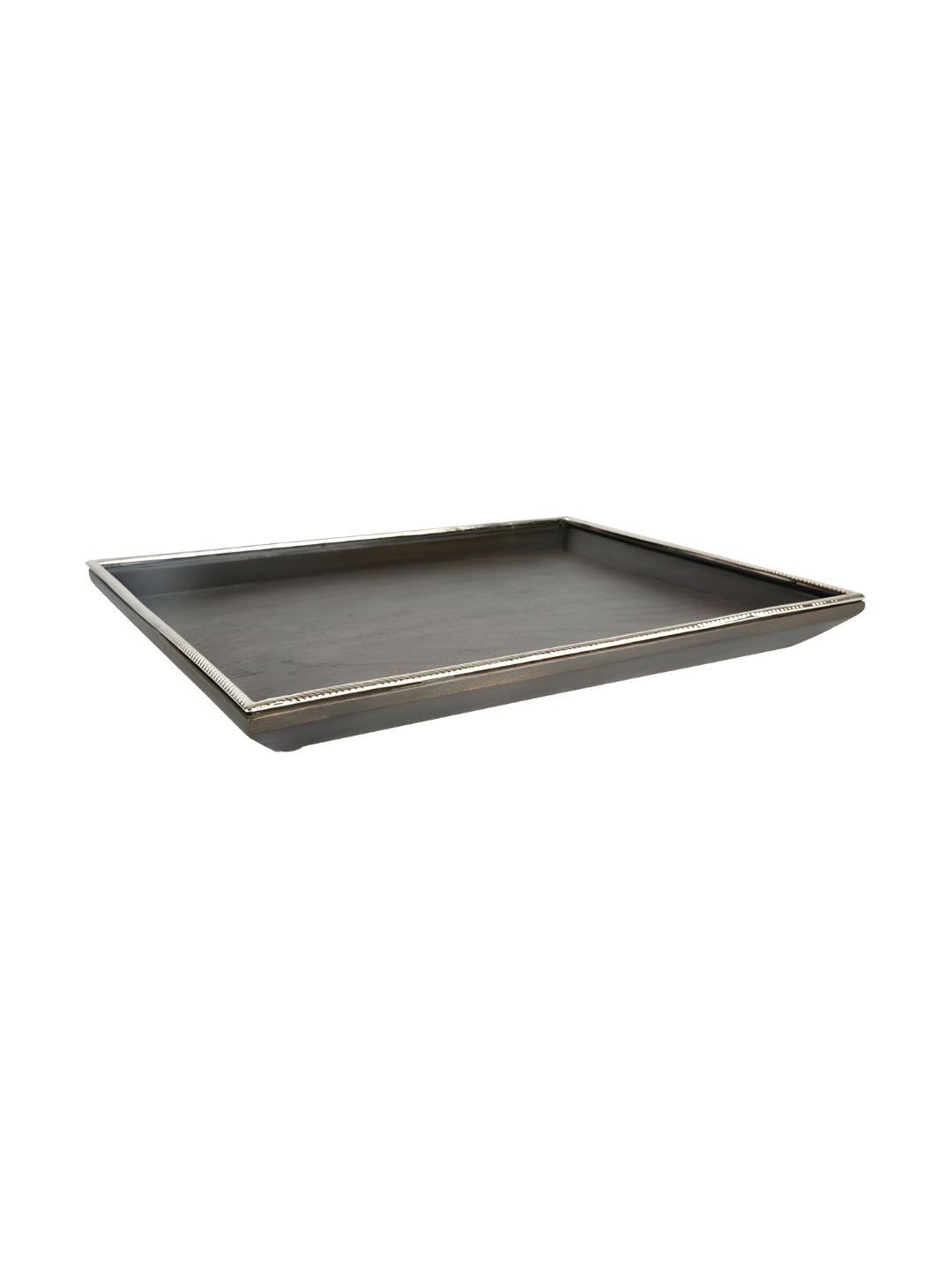

IAAH Black Aluminium & Wooden Serving Tray