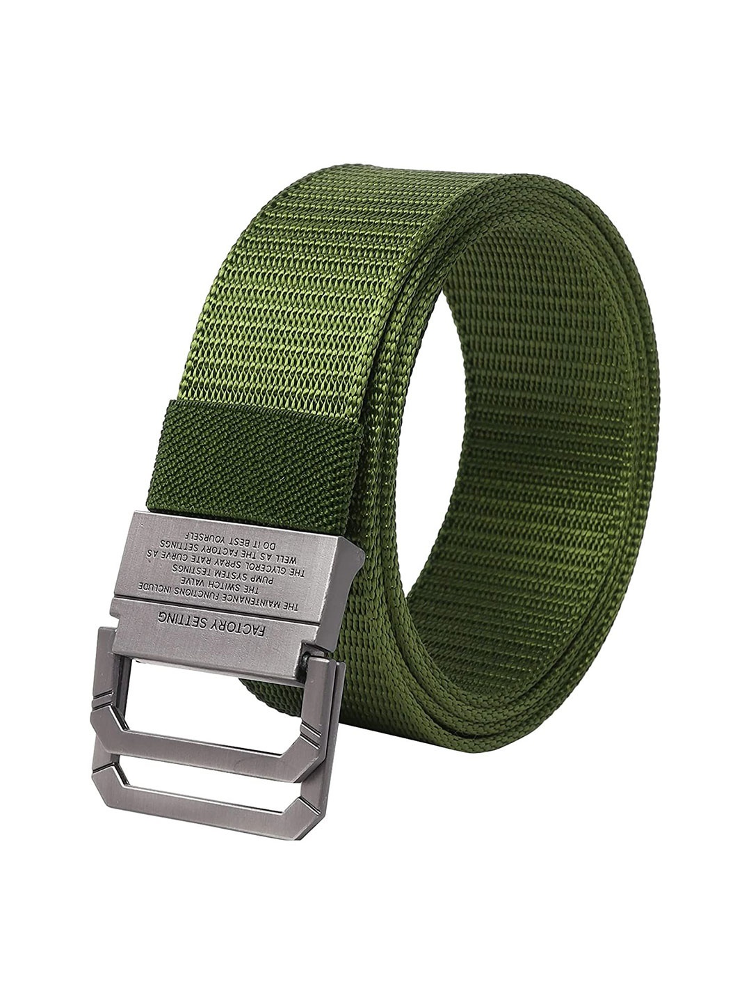 

USL Men Textured Belt, Green