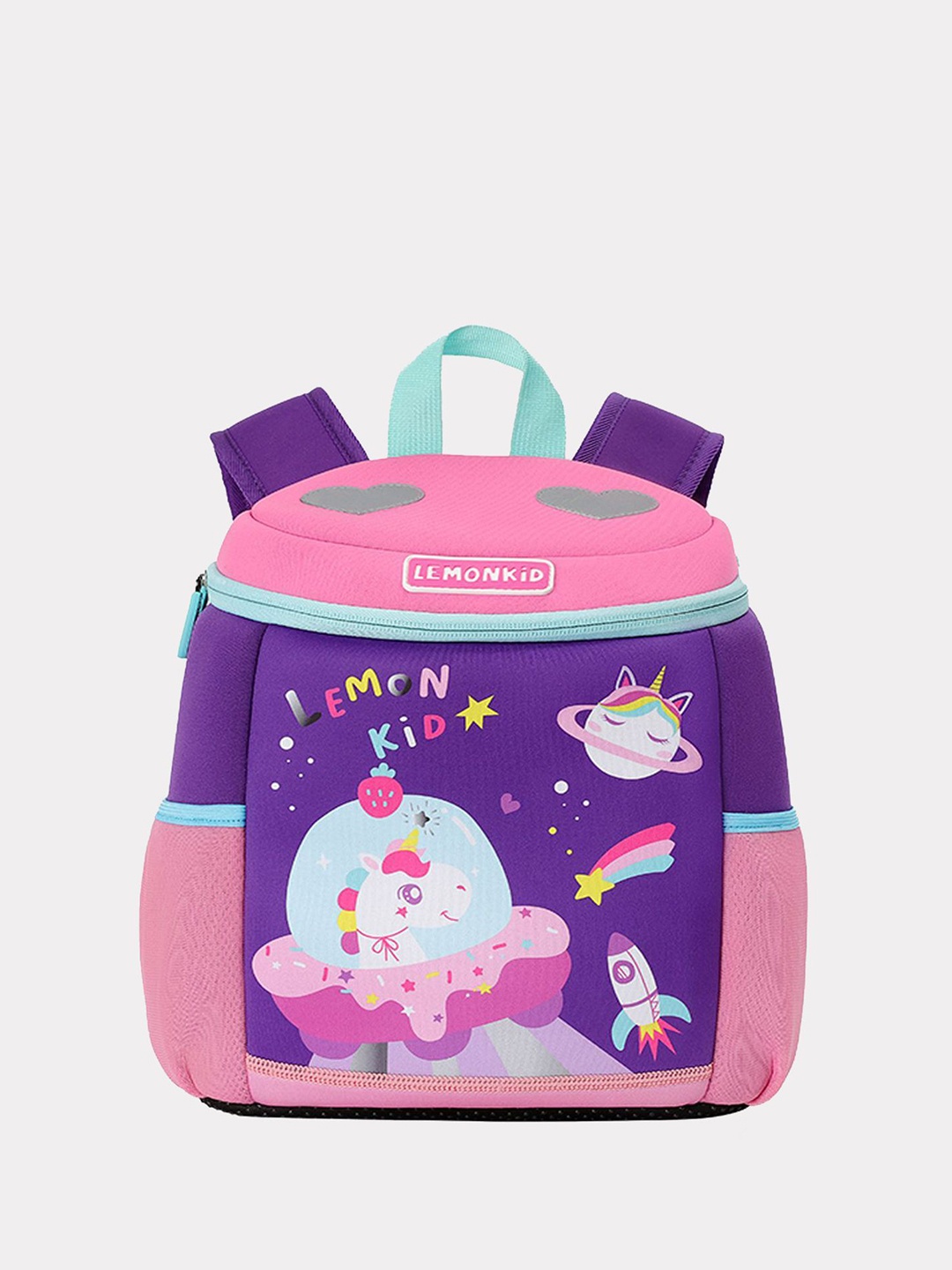 

Little Surprise Box LLP Toddlers Medium Size Purple Unicorn Early School Backpack