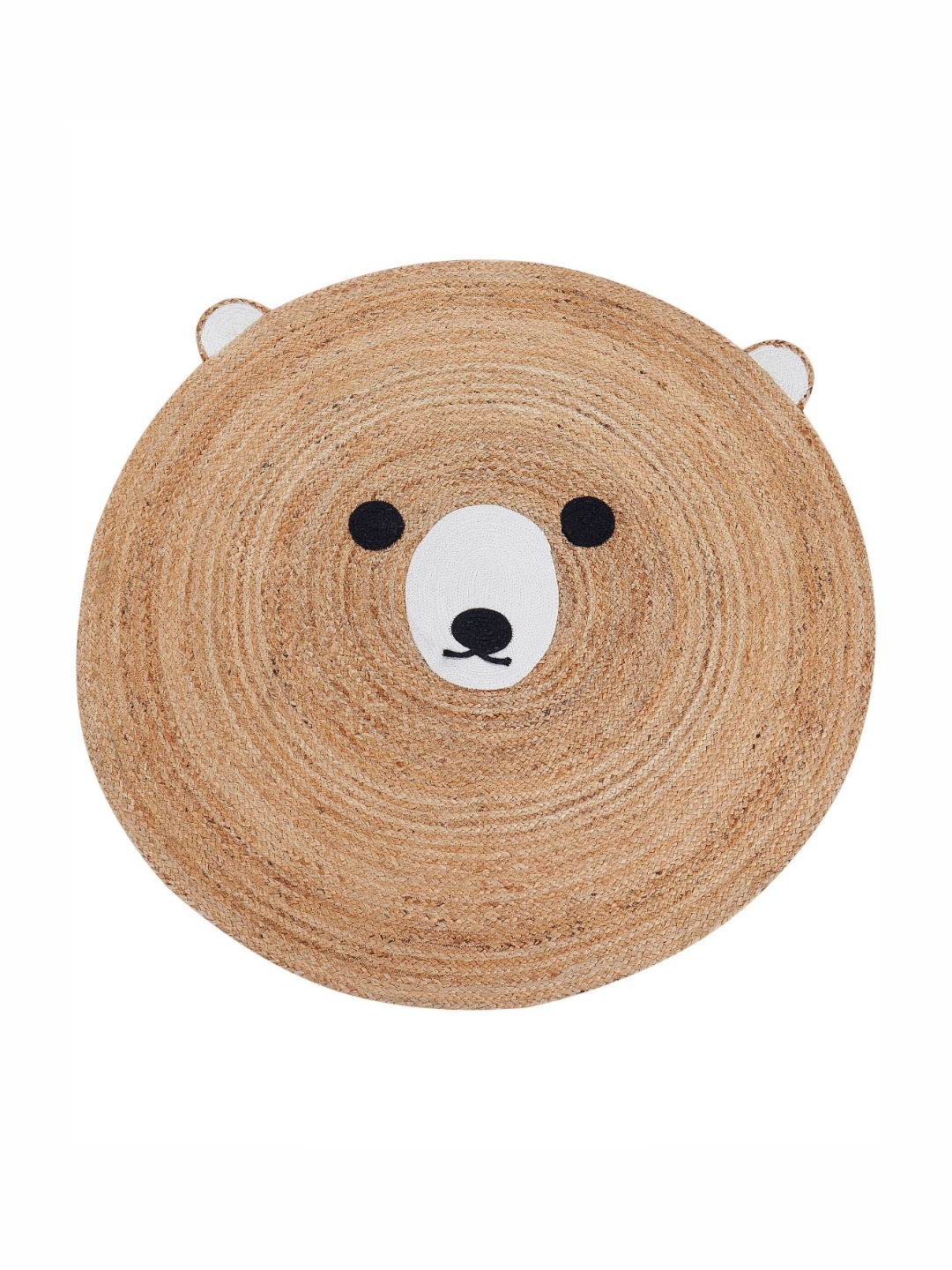 

Art Avenue Rotorua Beige & White Textured Round Floor Jute Carpet