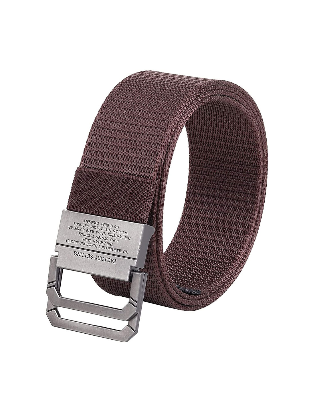 

USL Men Textured Belt, Brown