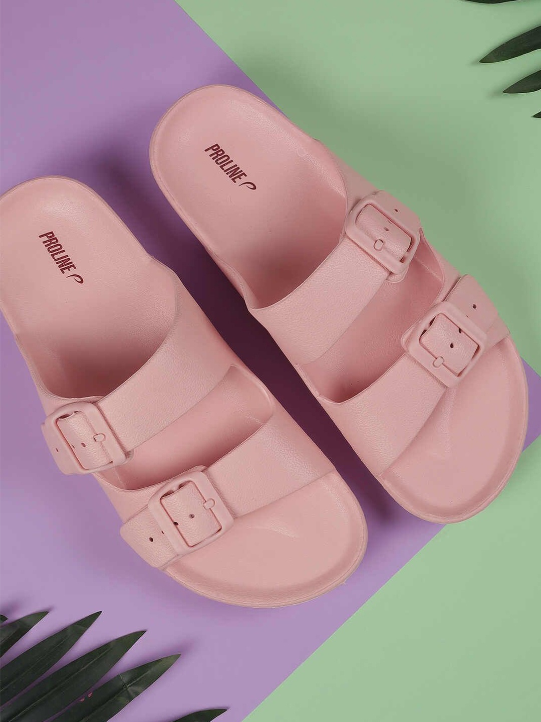 

Proline Women Casual Sliders, Pink