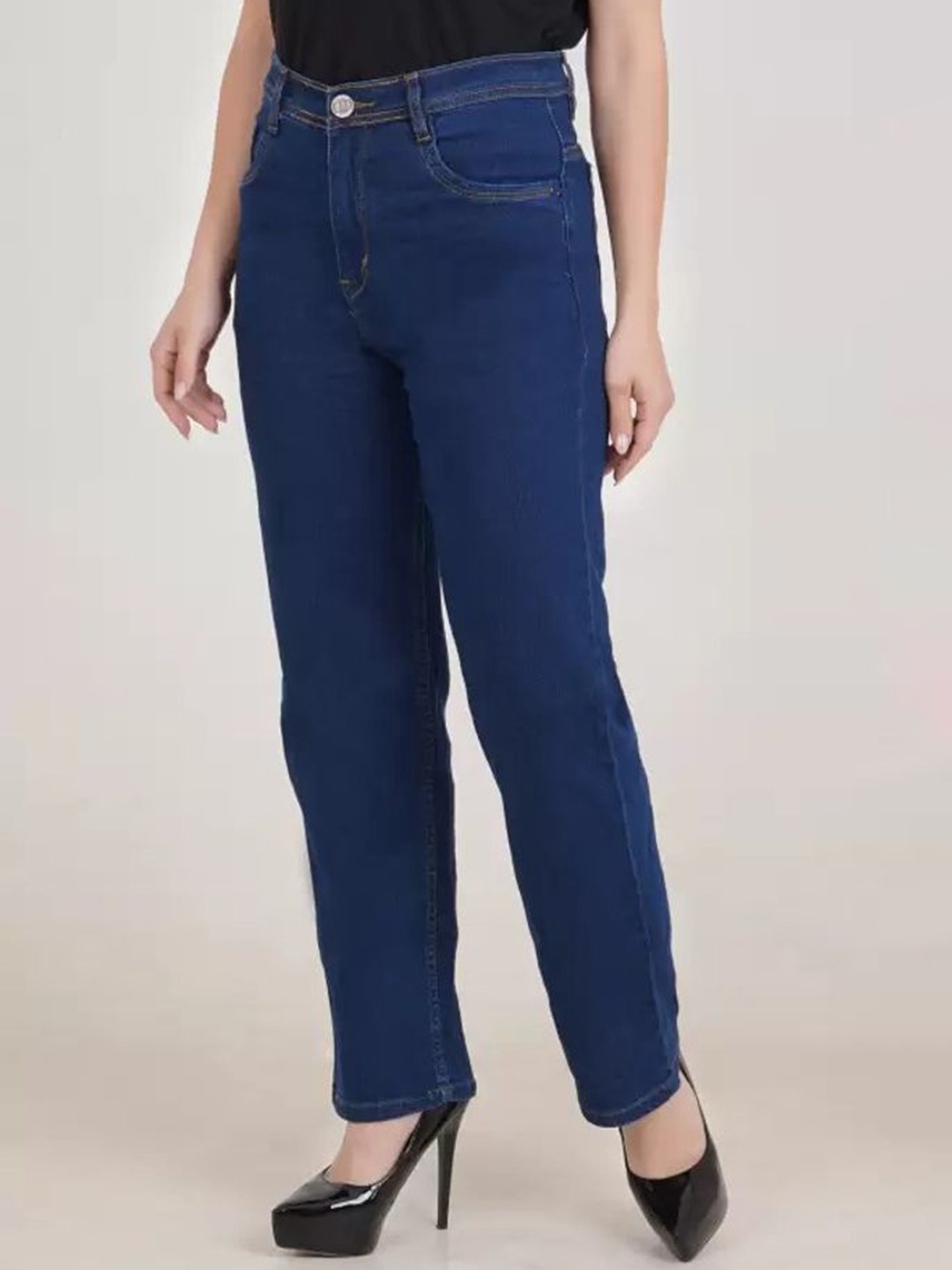 

LINARIA Women Classic Relaxed Fit Jeans, Blue