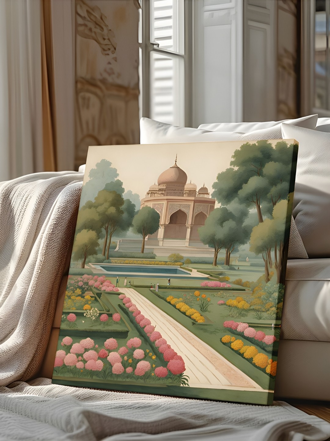 

Art Street Green & Brown Floral & Botanical Printed Canvas Wall Art