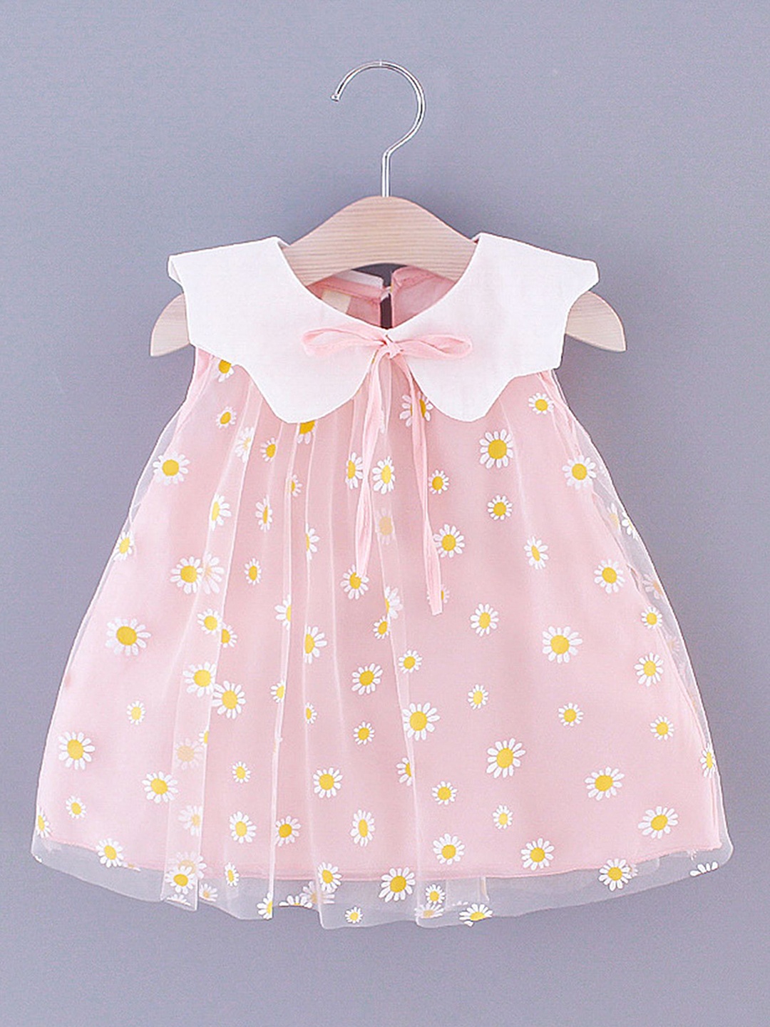

LULU & SKY Girls Fit & Flare Dress, Pink