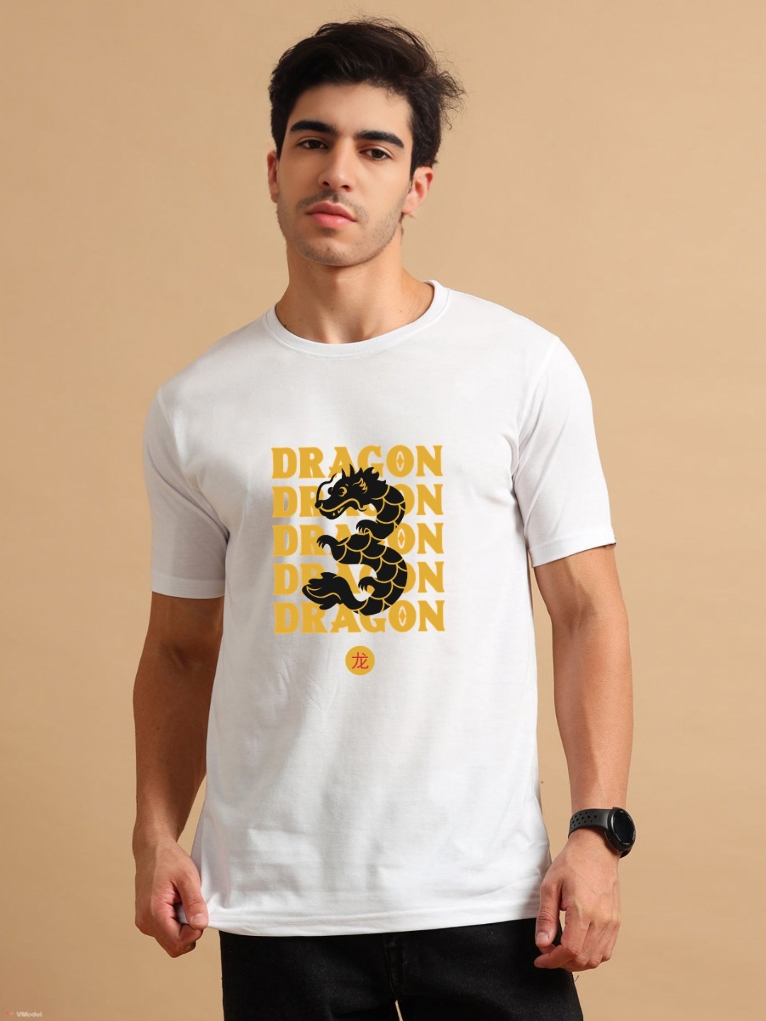 

Enciger Men Printed T-shirt, White