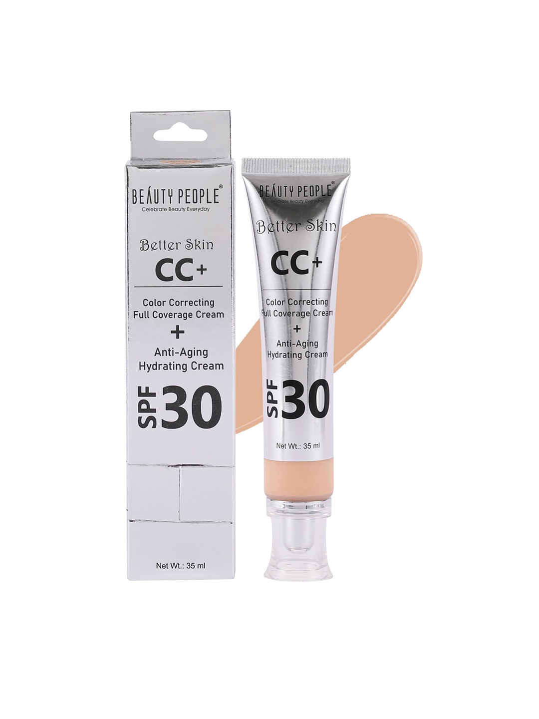 

Beauty People Better Skin CC Cream - 35 ml Golden Glow - BP02, Silver