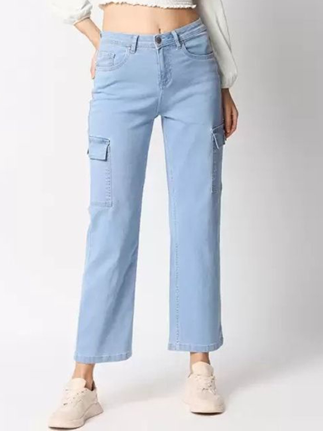 

LINARIA Women Classic Jogger Jeans, Blue