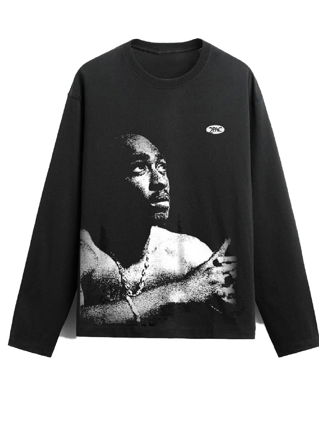 

Bonkers Corner Men Printed Drop-Shoulder Sleeves T-shirt, Black
