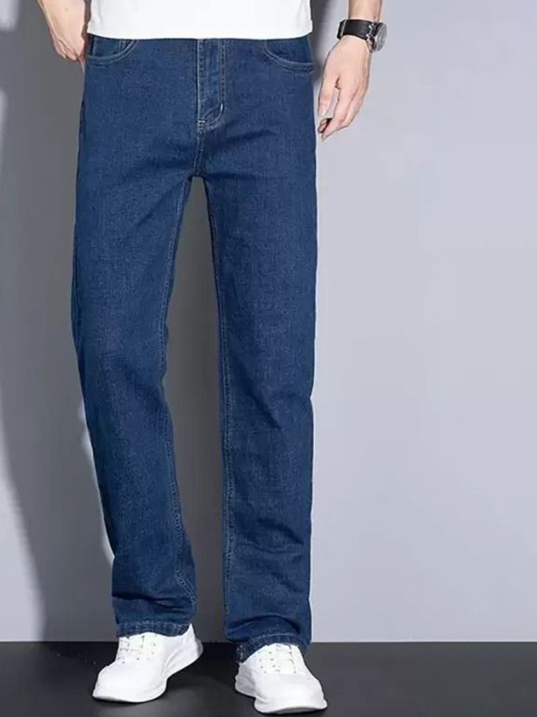 

LINARIA Men Classic Regular Fit Jeans, Blue