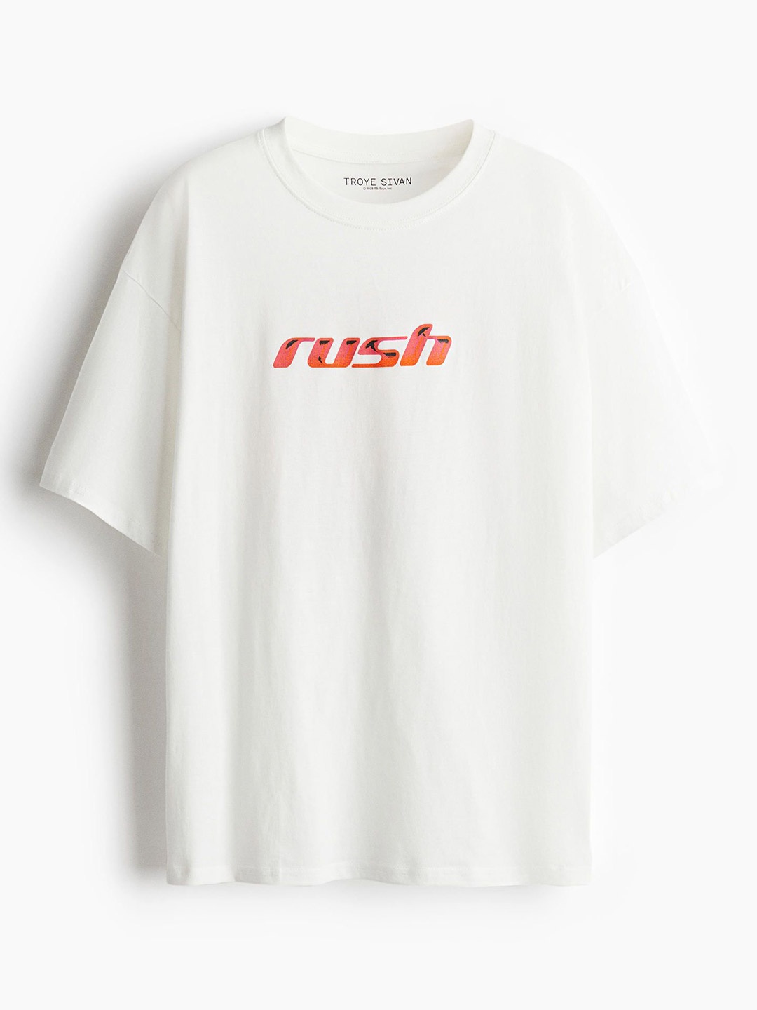 

H&M Oversized Pinted T-shirt, White