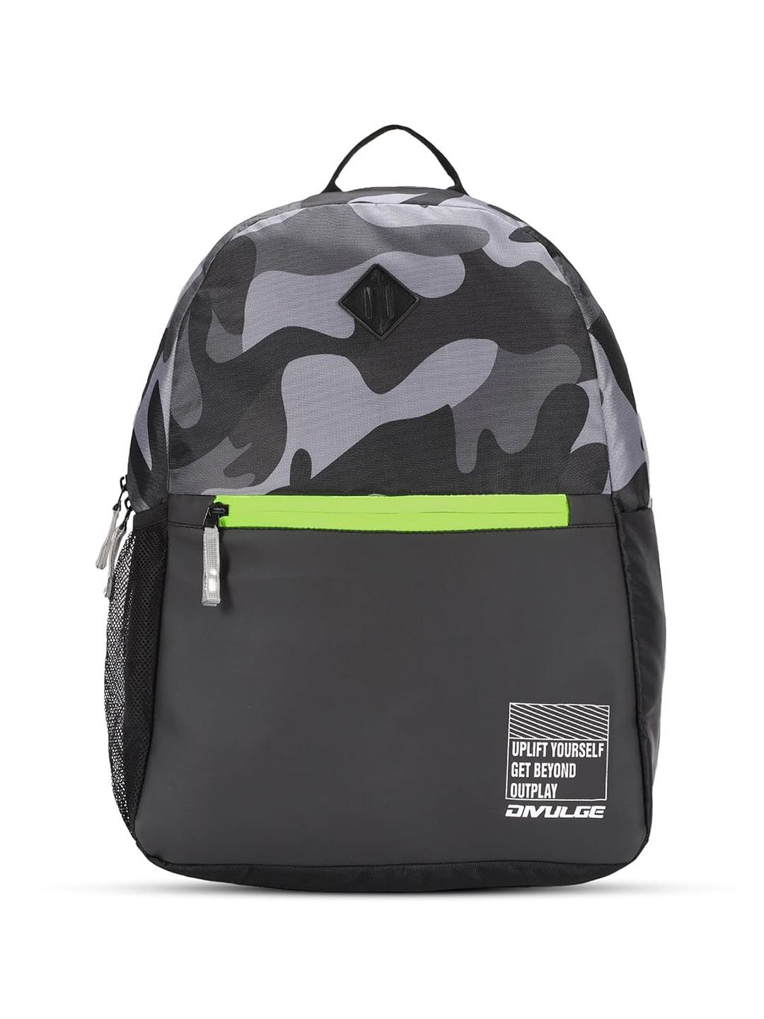 

Divulge Women Camouflage Backpack, Black