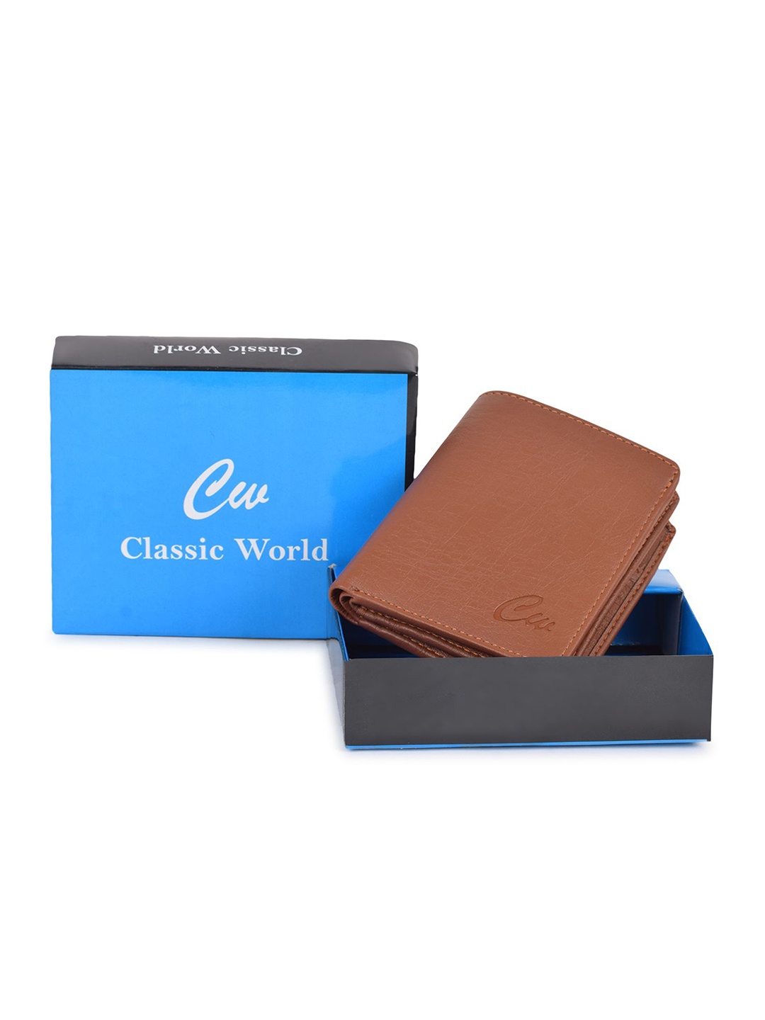

classic world Men PU Fashion, Tan