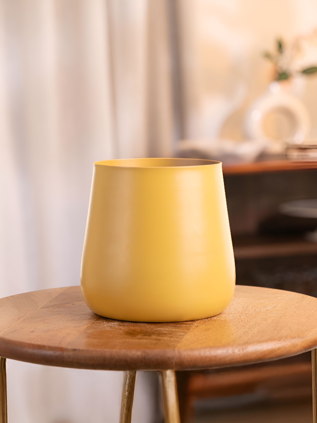 

Kyari Yellow Metal Rust Free Planter
