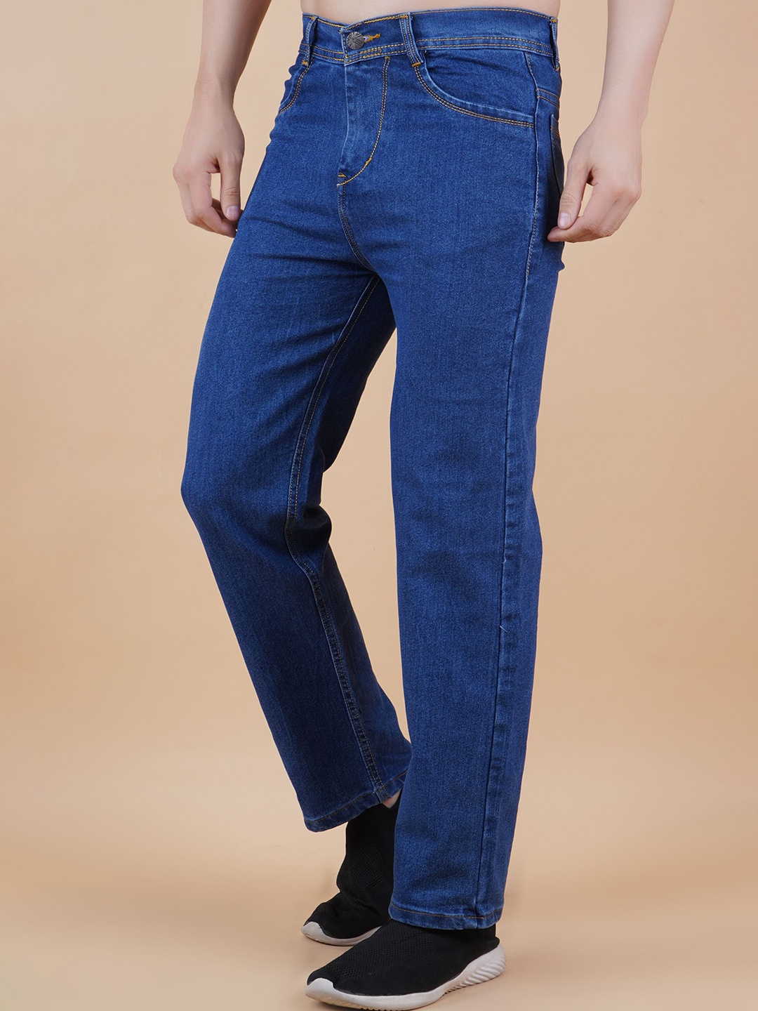 

LINARIA Men Classic Relaxed Fit Clean Look Jeans, Blue