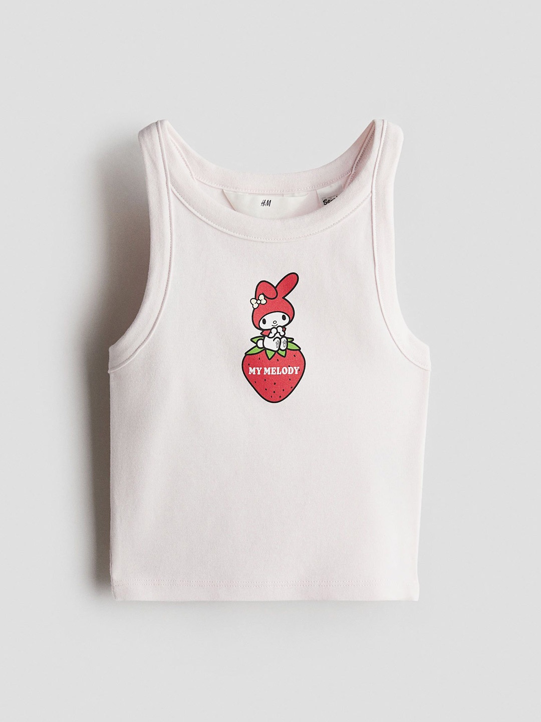 

H&M Printed Vest Top, Pink