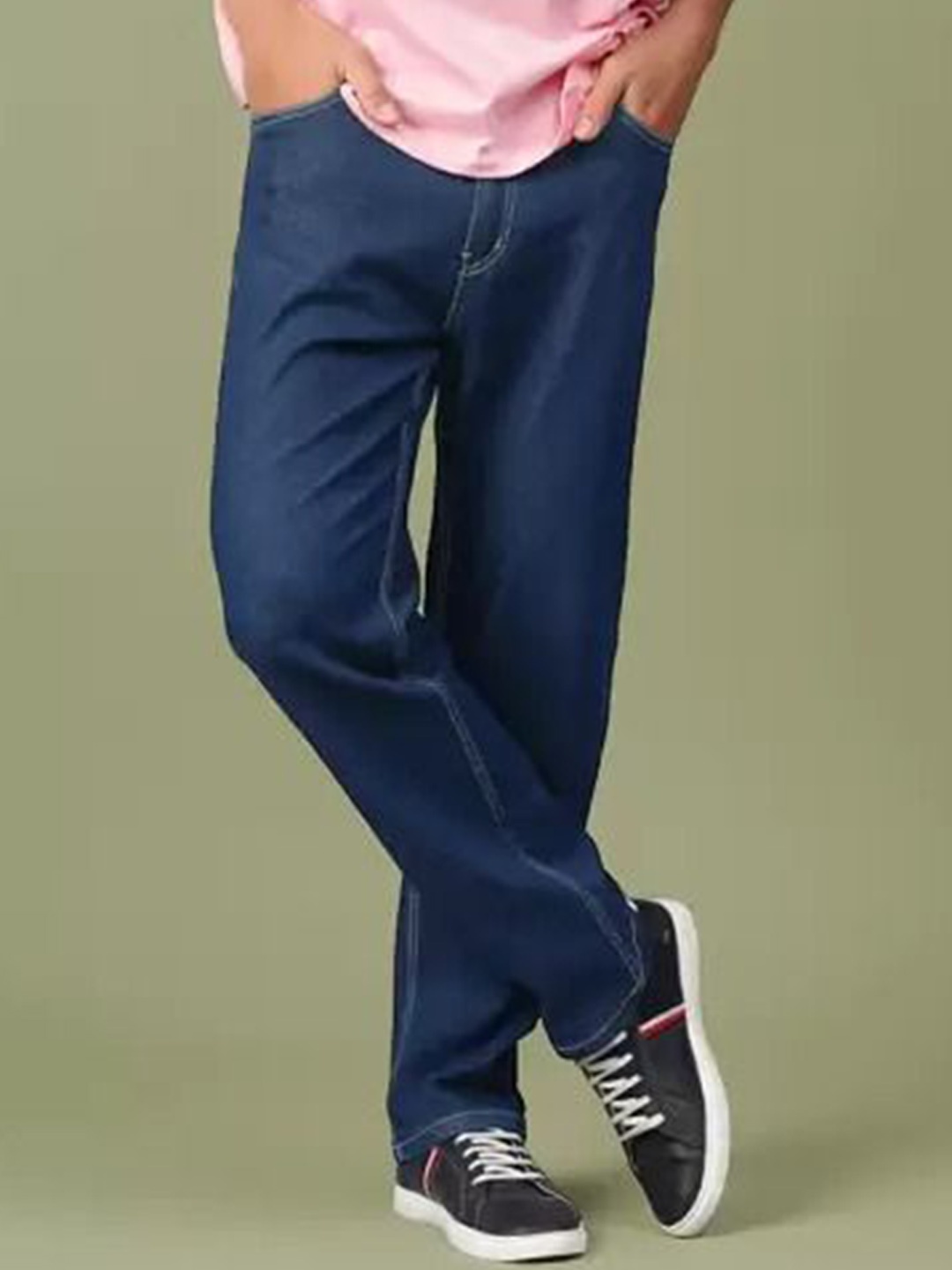 

LINARIA Men Classic Jogger Jeans, Blue