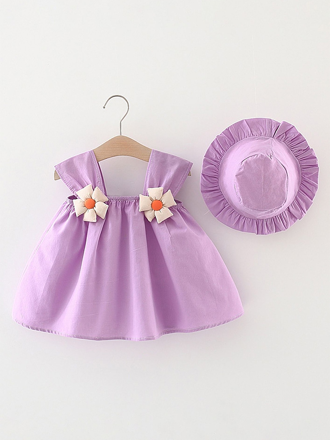

LULU & SKY Girls A-Line Mini Dress, Purple