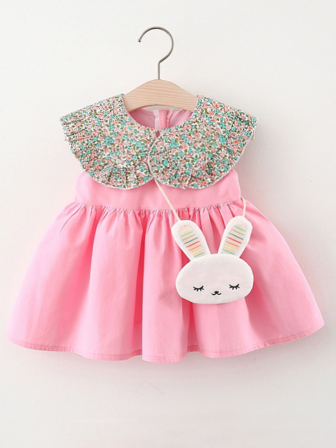 

LULU & SKY Girls Fit & Flare Dress, Pink