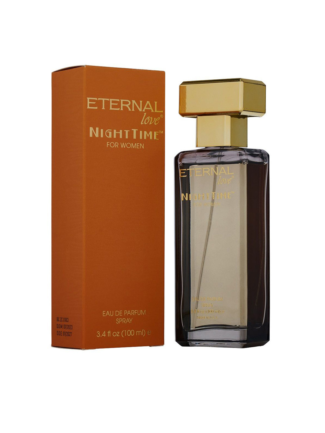 

ETERNAL Love Nighttime Long Lasting Cruelty-Free Eau de Parfum Spray - 100 ml, Black