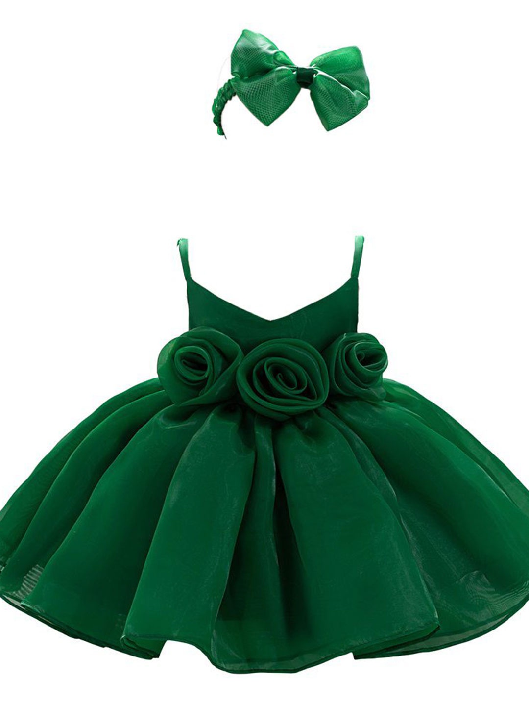 

StyleCast x Revolte Girls Net Balloon Mini Dress, Green
