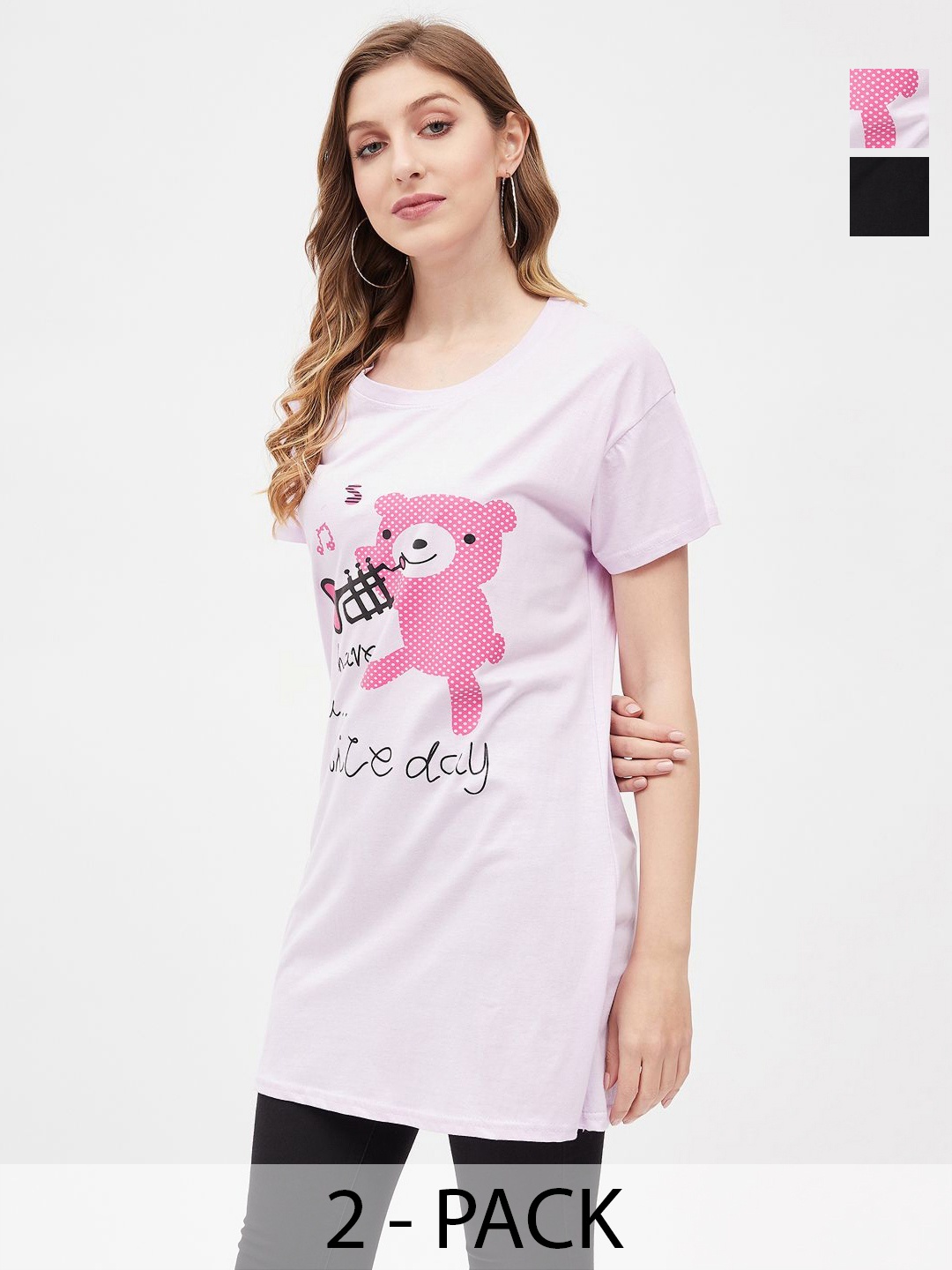 

Dreambe Women 2 Pockets T-shirt, Multi