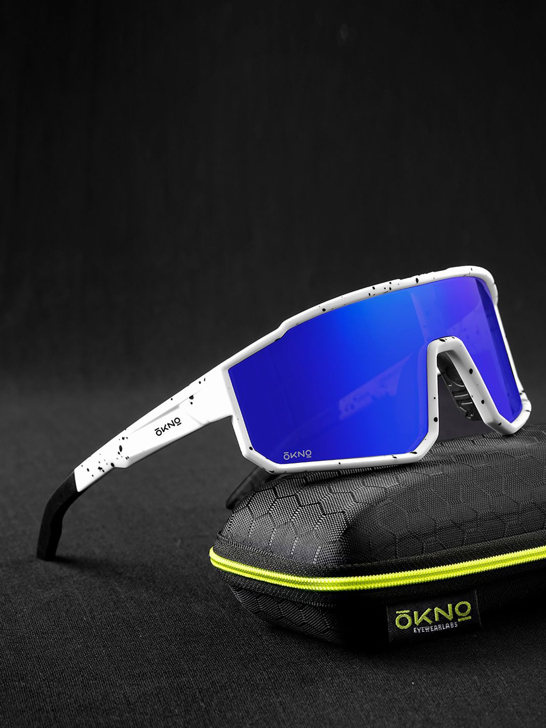 

OKNO Unisex TREKK Frost Blue Sports Sunglasses OKNOTREKKJAC7