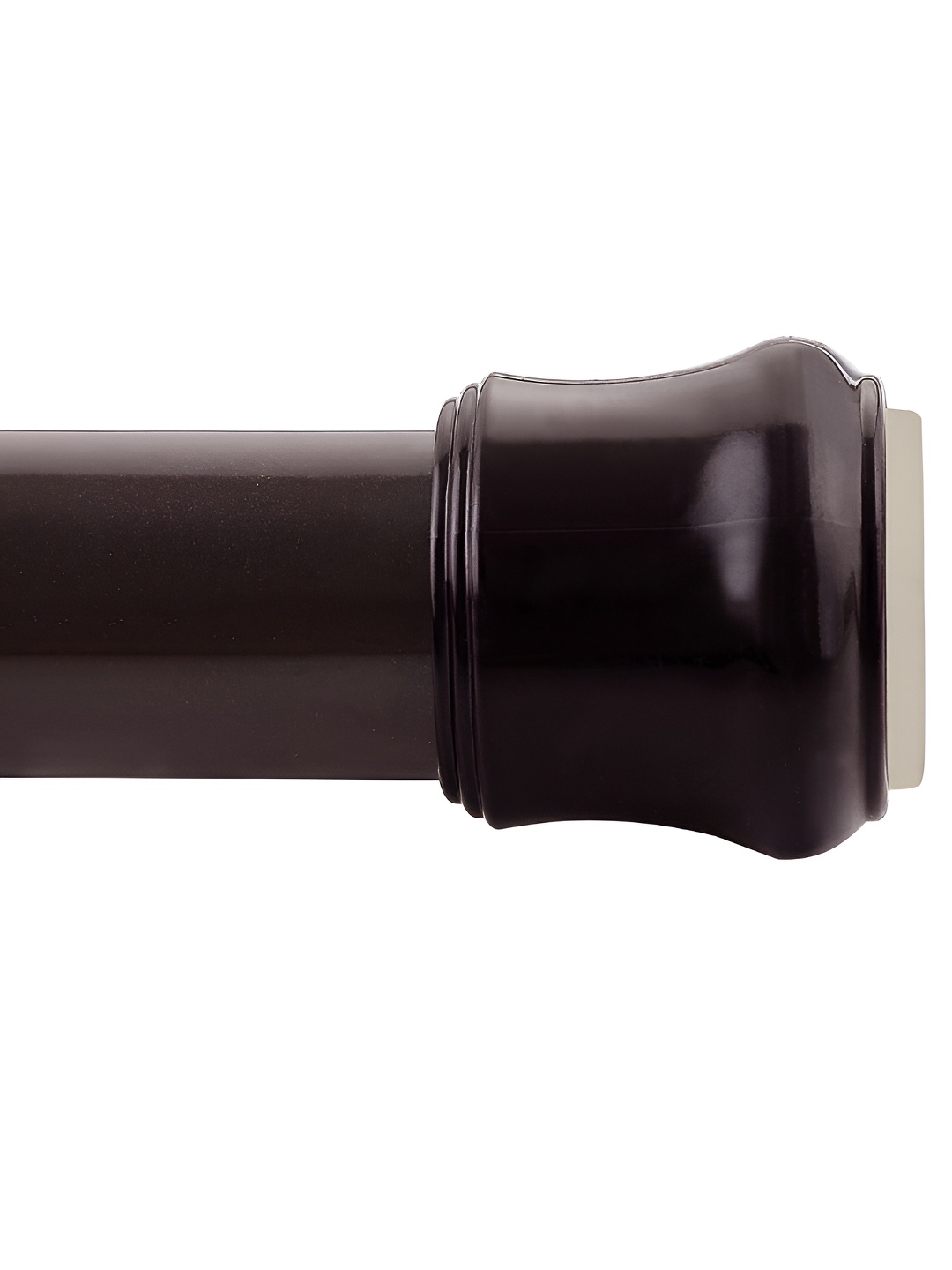 

Deco Window Brown Stainless Steel Extendable Curtain Rod