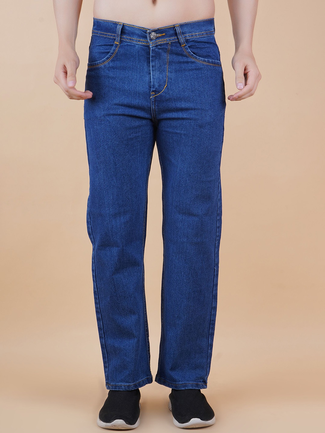 

LINARIA Men Classic Relaxed Fit Jeans, Blue